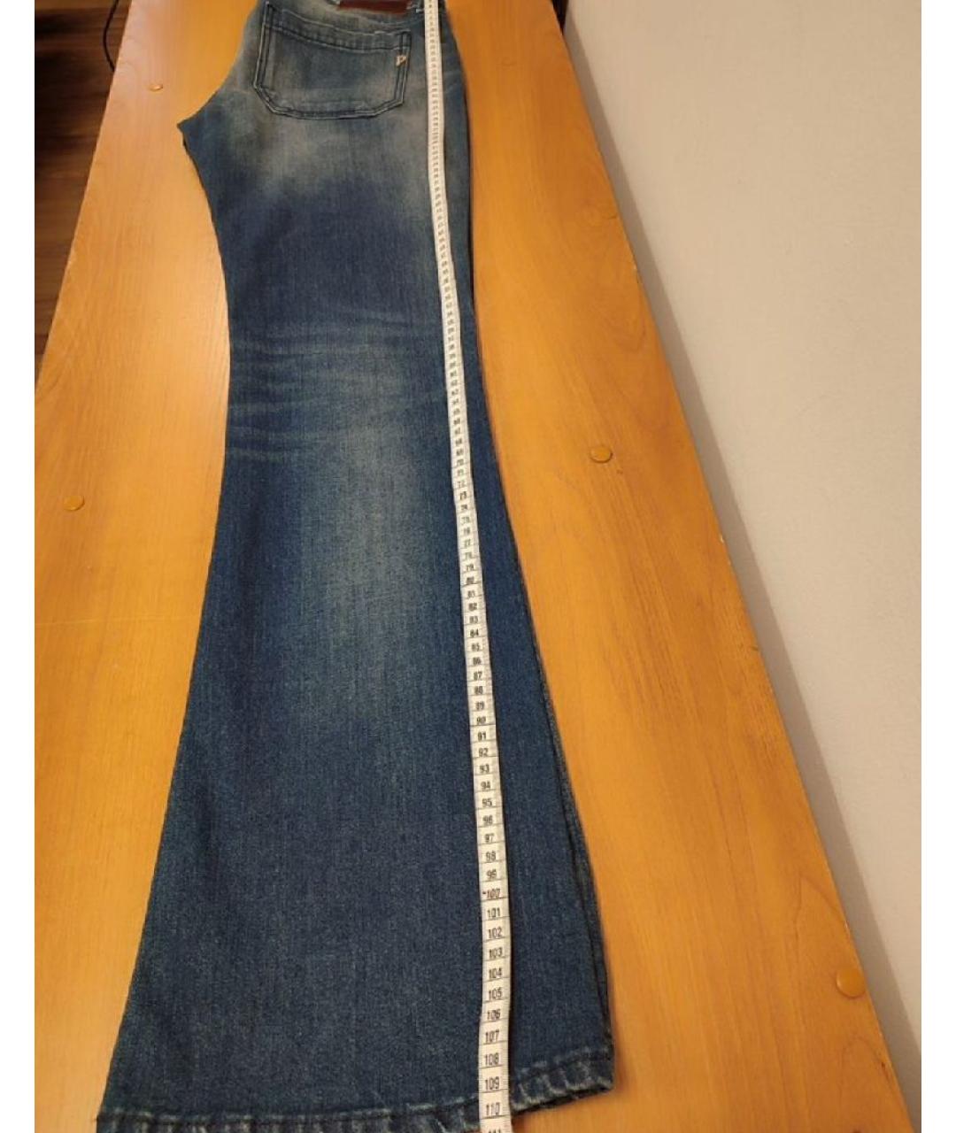 DONDUP Синие хлопко-эластановые джинсы клеш, фото 8