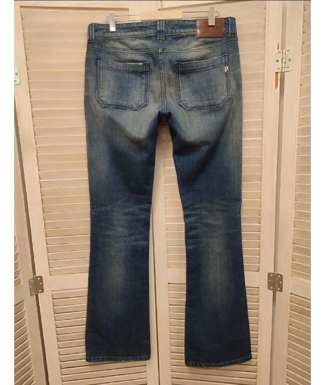 DONDUP Синие хлопко-эластановые джинсы клеш, фото 2