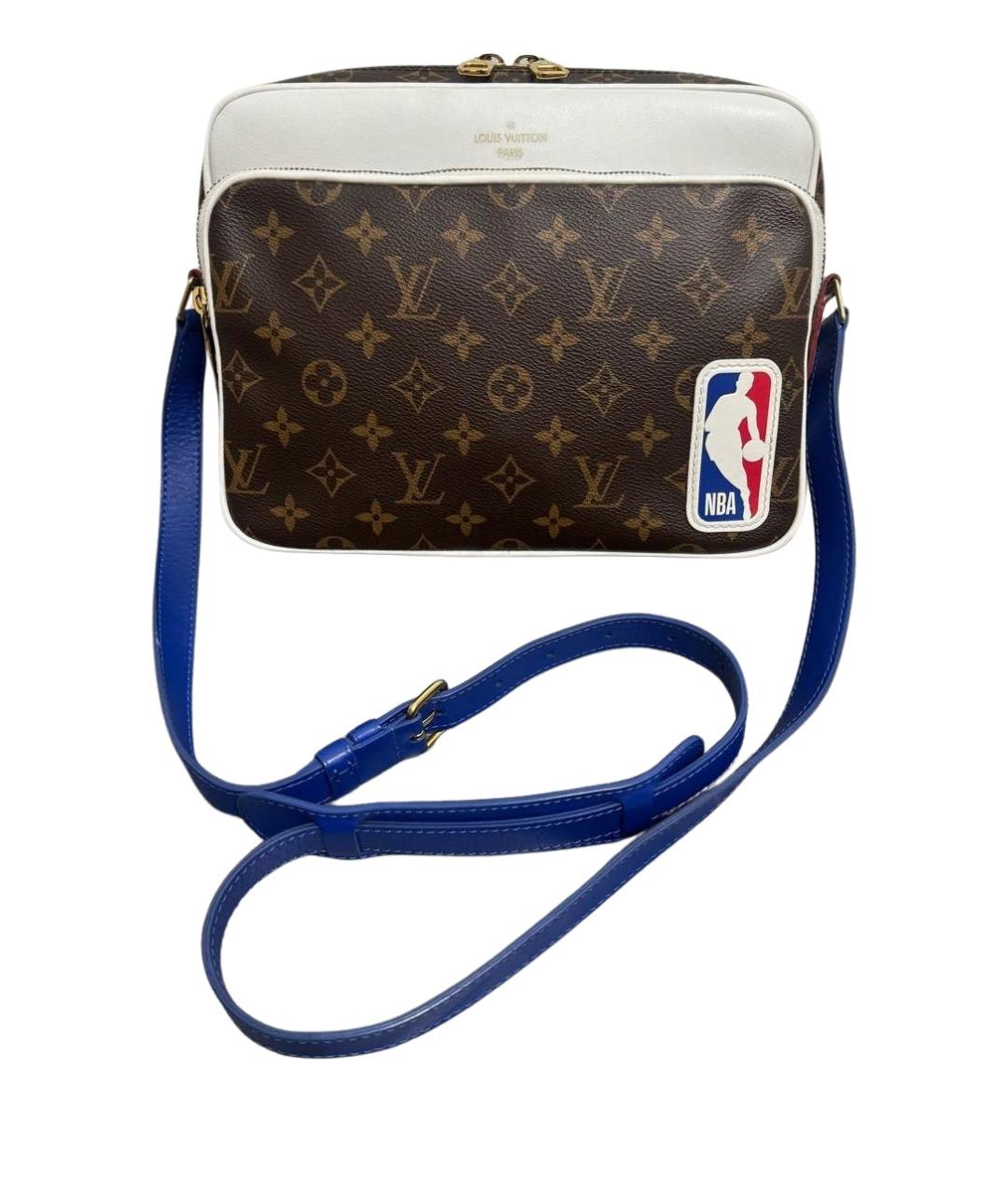 LOUIS VUITTON Коричневая сумка на плечо, фото 1