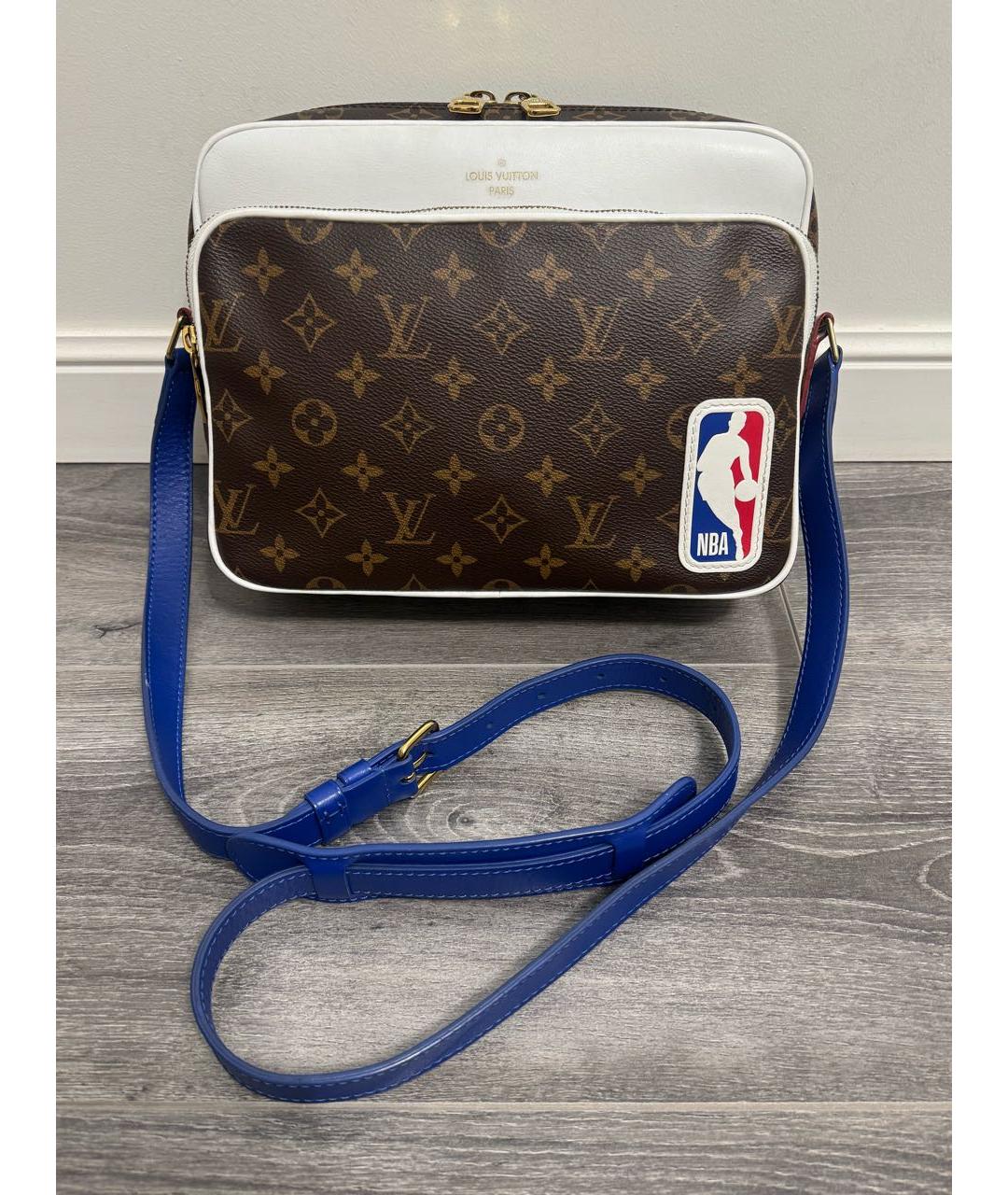 LOUIS VUITTON Коричневая сумка на плечо, фото 9