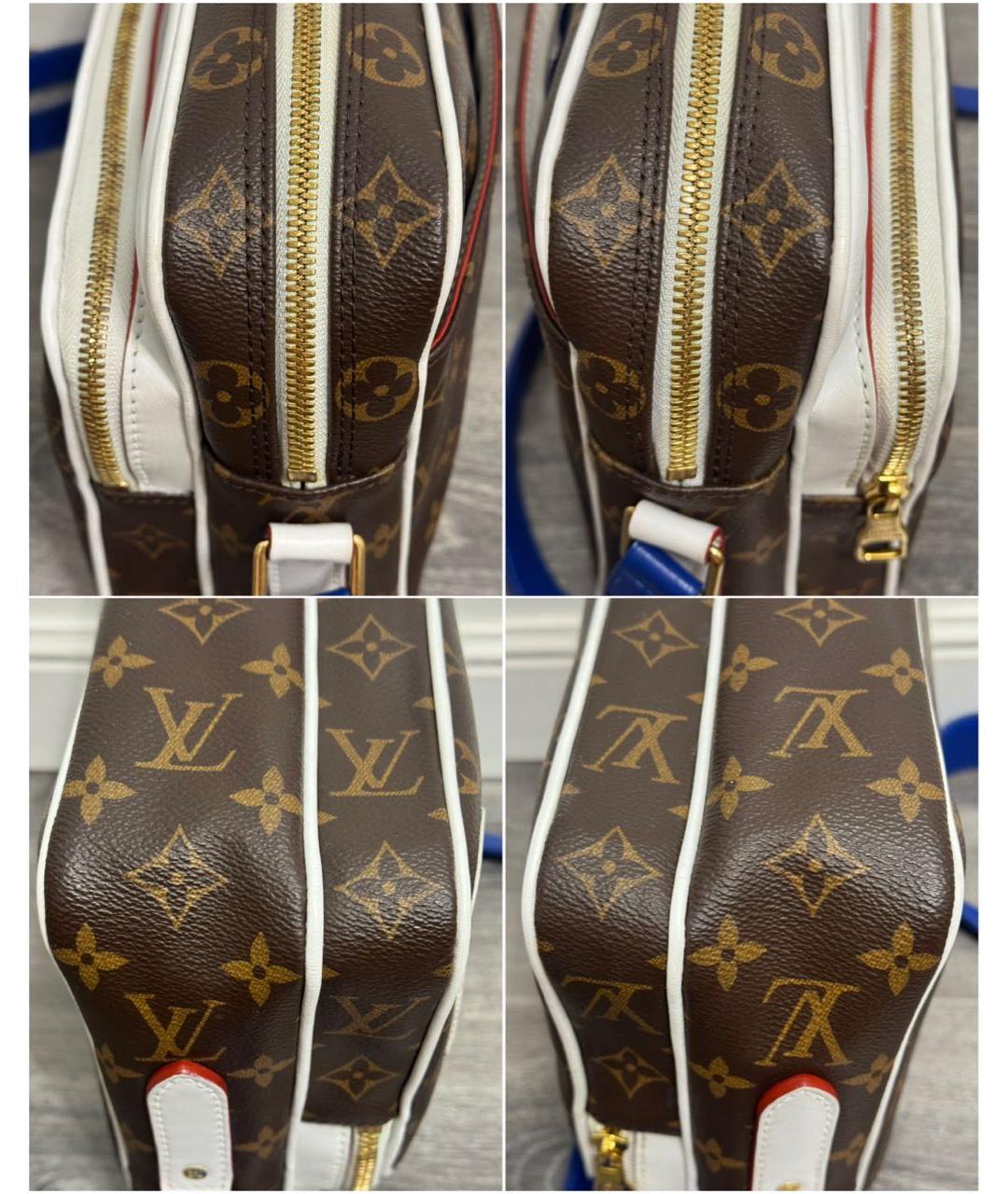LOUIS VUITTON Коричневая сумка на плечо, фото 5