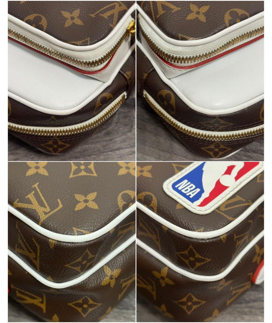 LOUIS VUITTON Коричневая сумка на плечо, фото 6