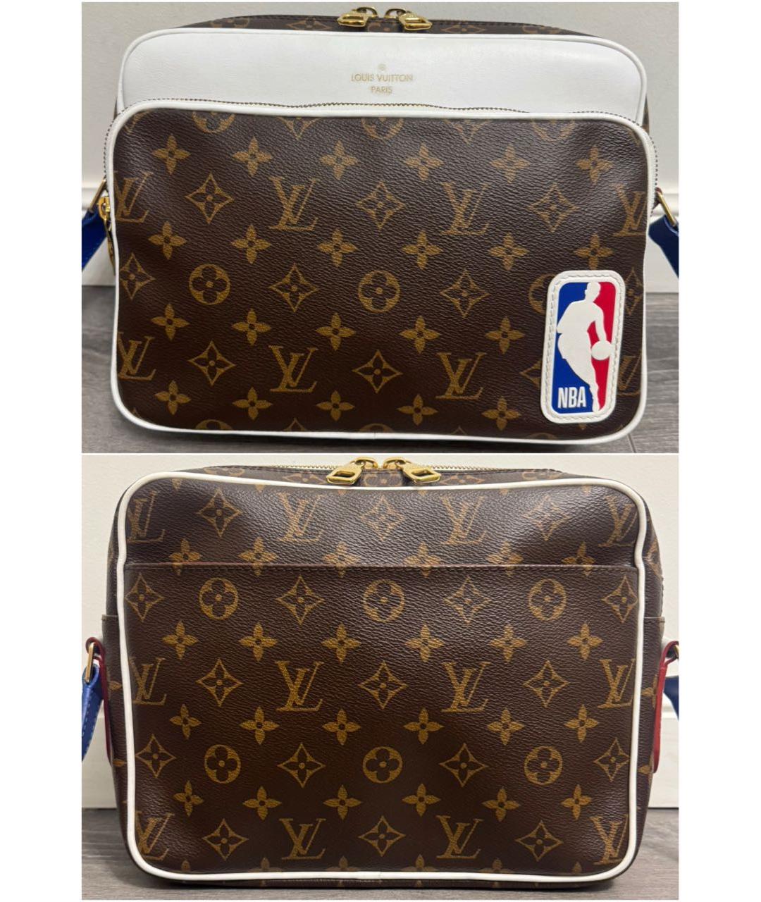 LOUIS VUITTON Коричневая сумка на плечо, фото 2