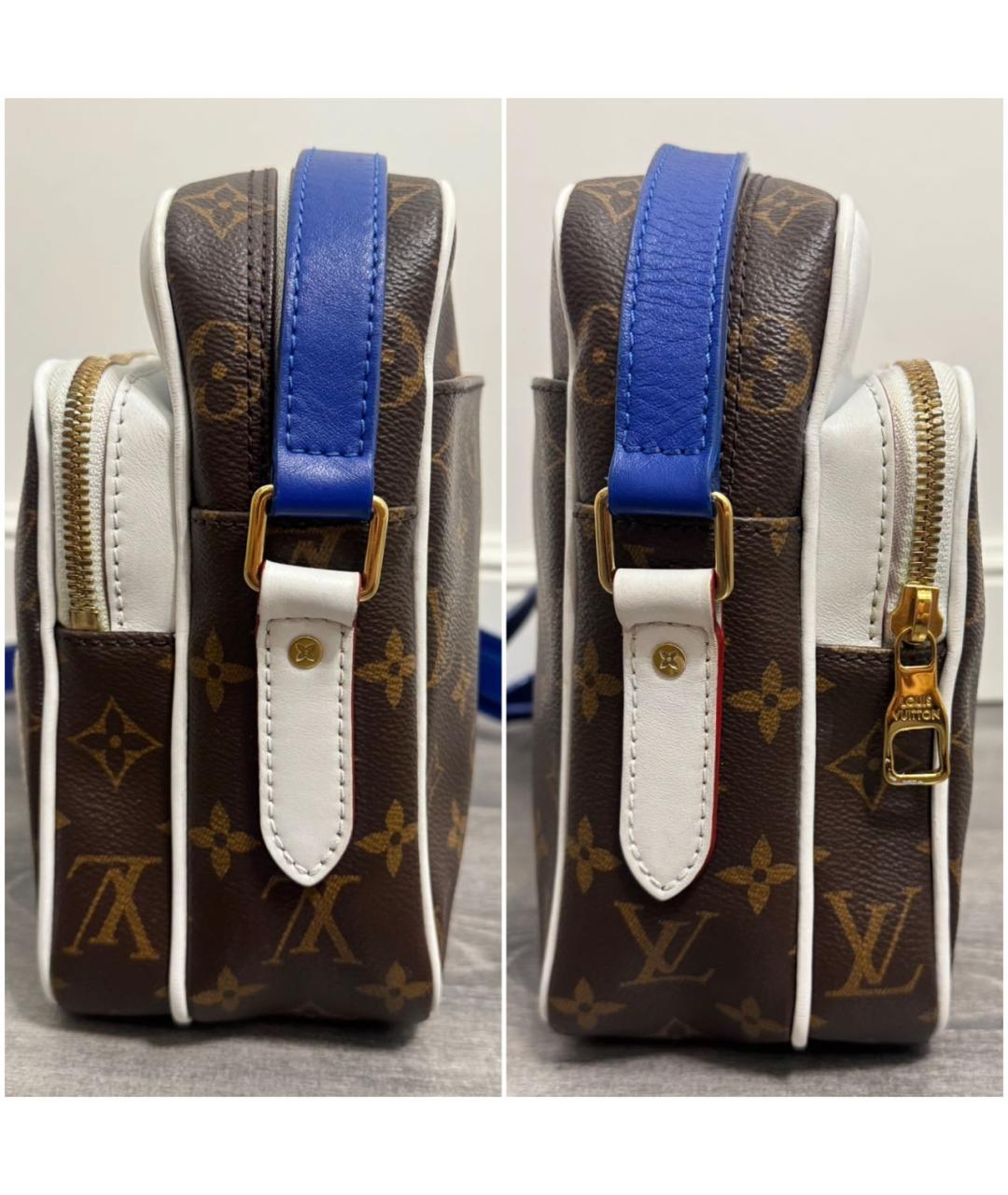 LOUIS VUITTON Коричневая сумка на плечо, фото 3