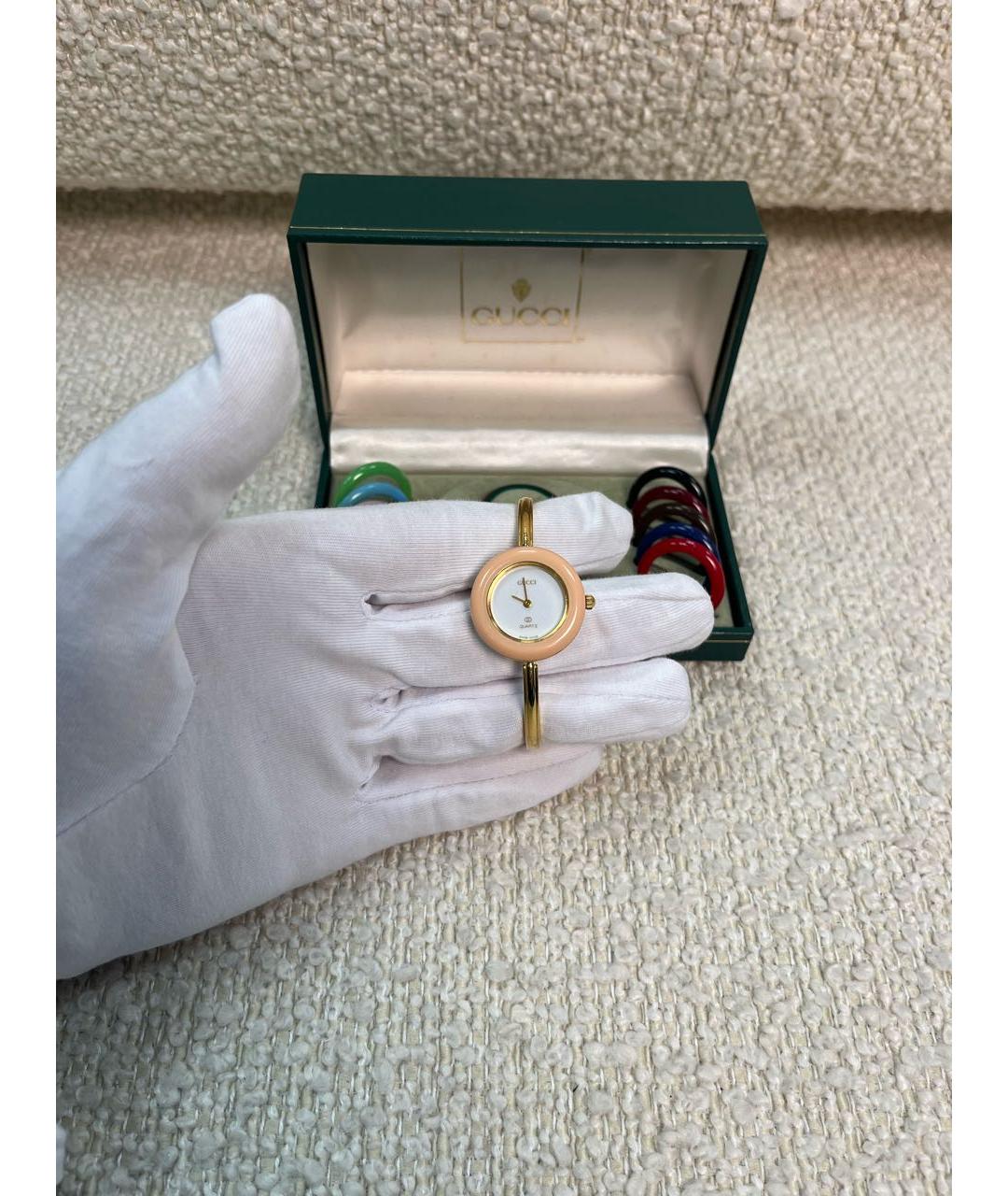 GUCCI Зеленые часы, фото 7