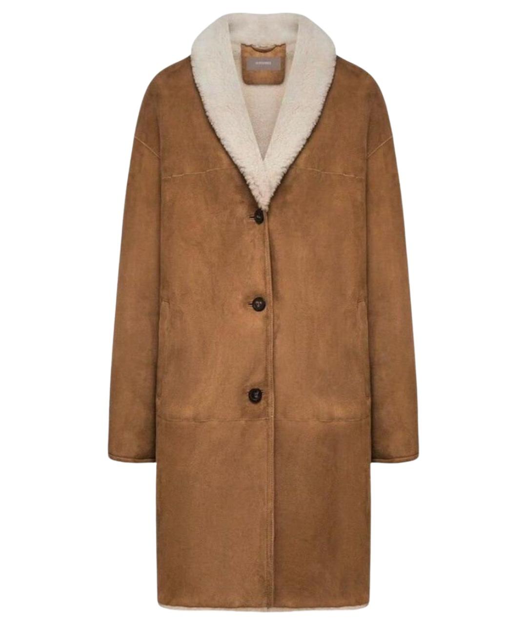 12 STOREEZ Коричневая замшевая дубленка, фото 1