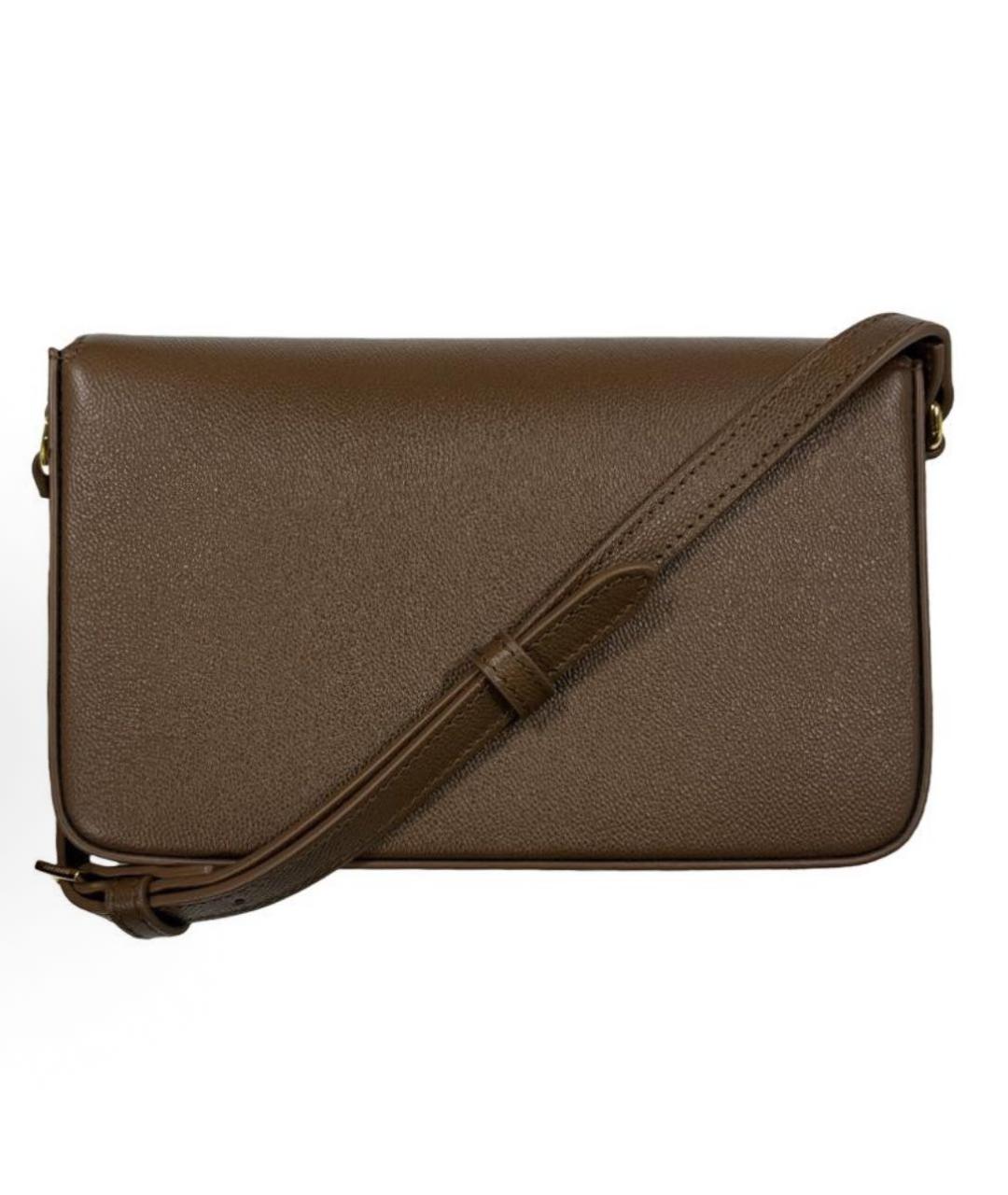 BURBERRY Коричневая сумка через плечо, фото 2