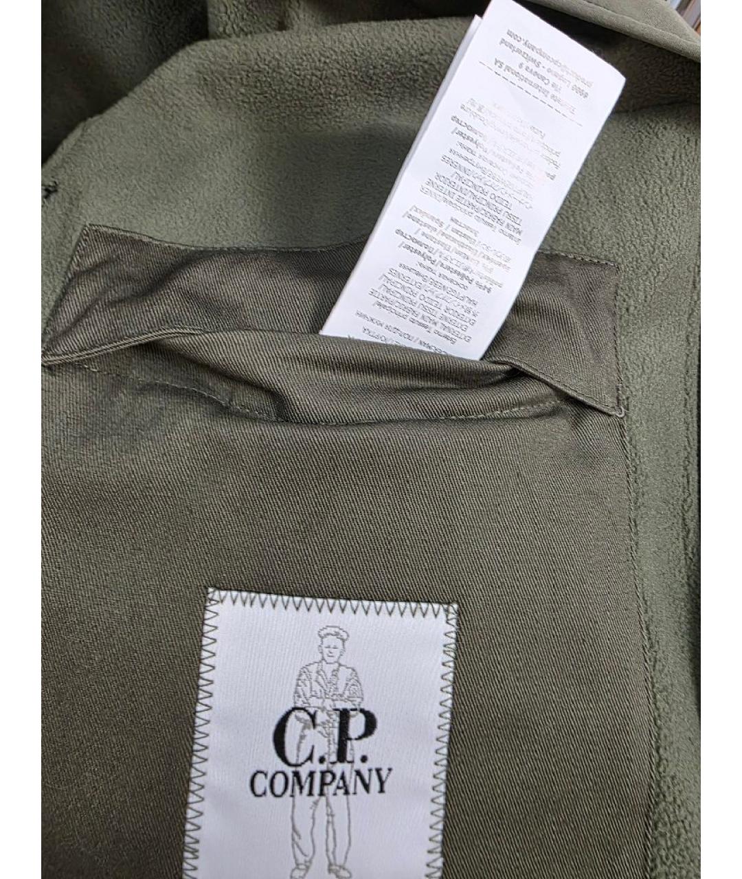 CP COMPANY Хаки хлопковая куртка, фото 3