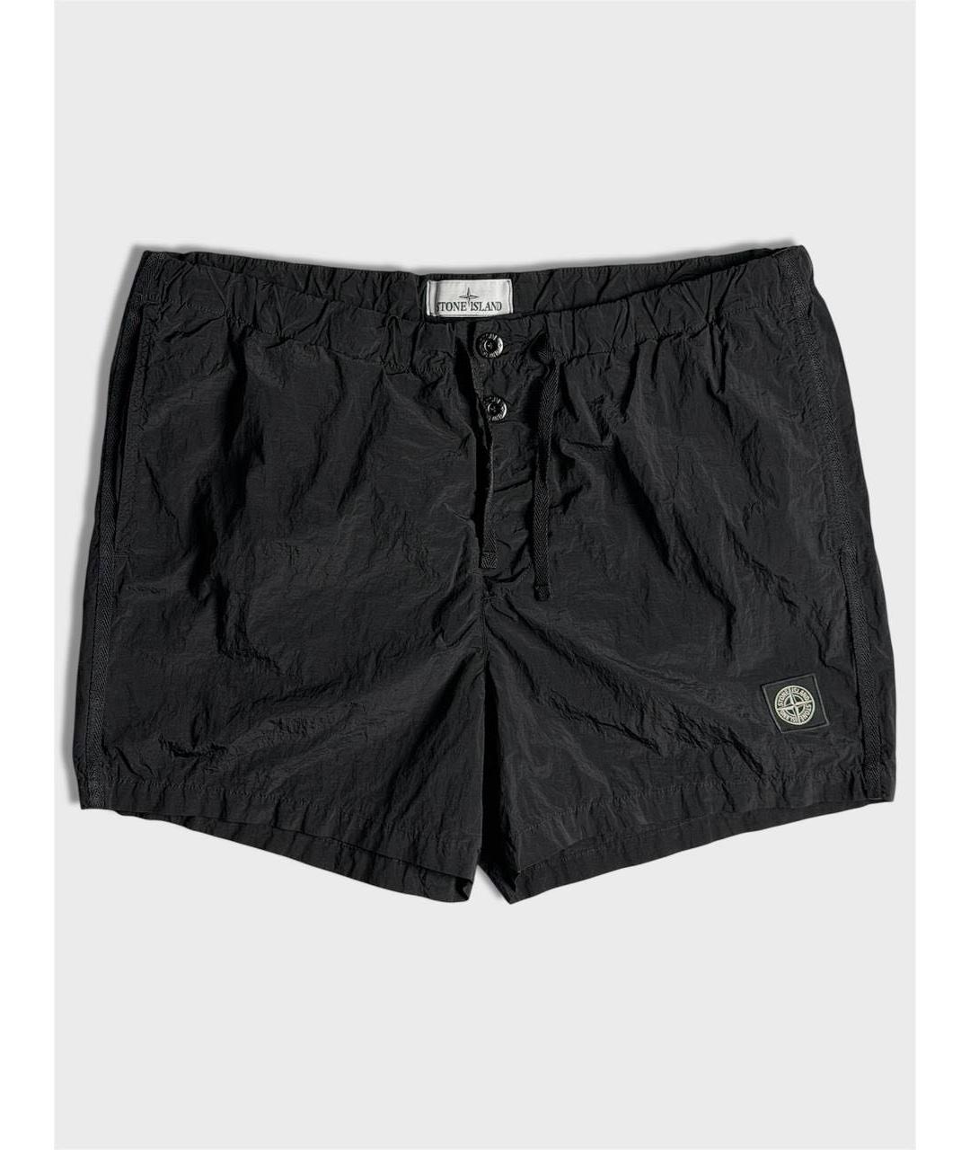 STONE ISLAND Черные плавки, фото 6