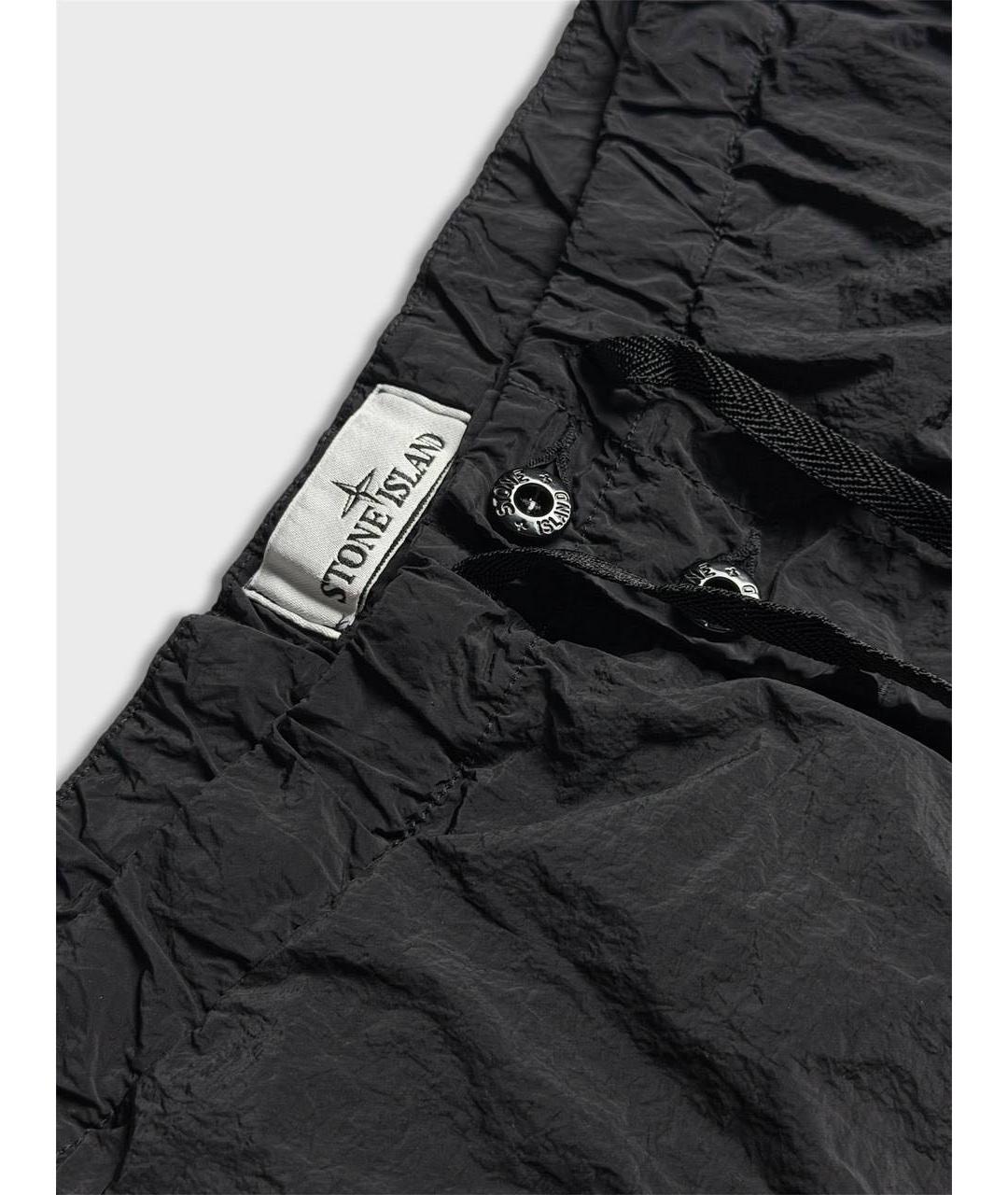 STONE ISLAND Черные плавки, фото 3