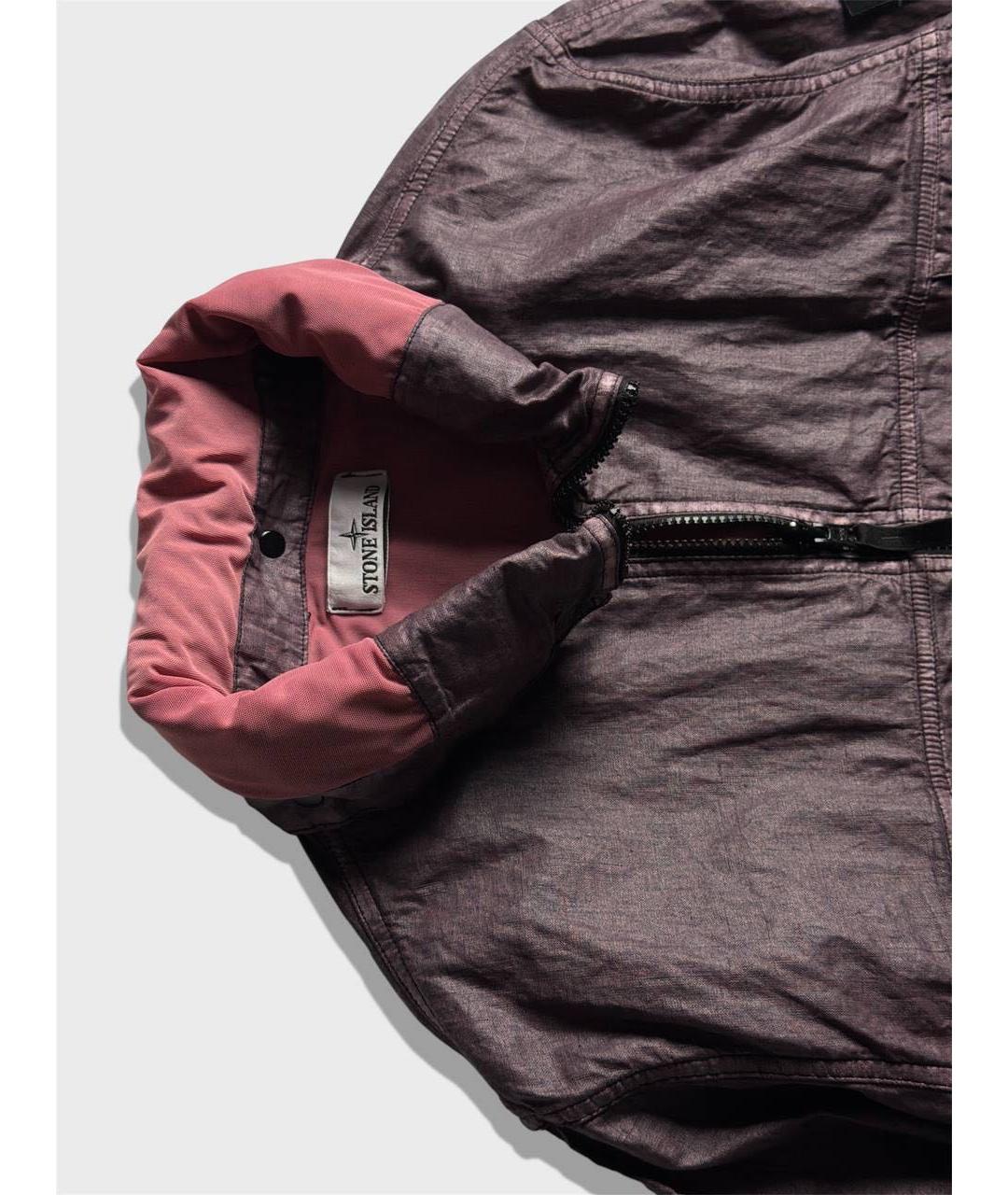 STONE ISLAND Бордовая куртка, фото 3