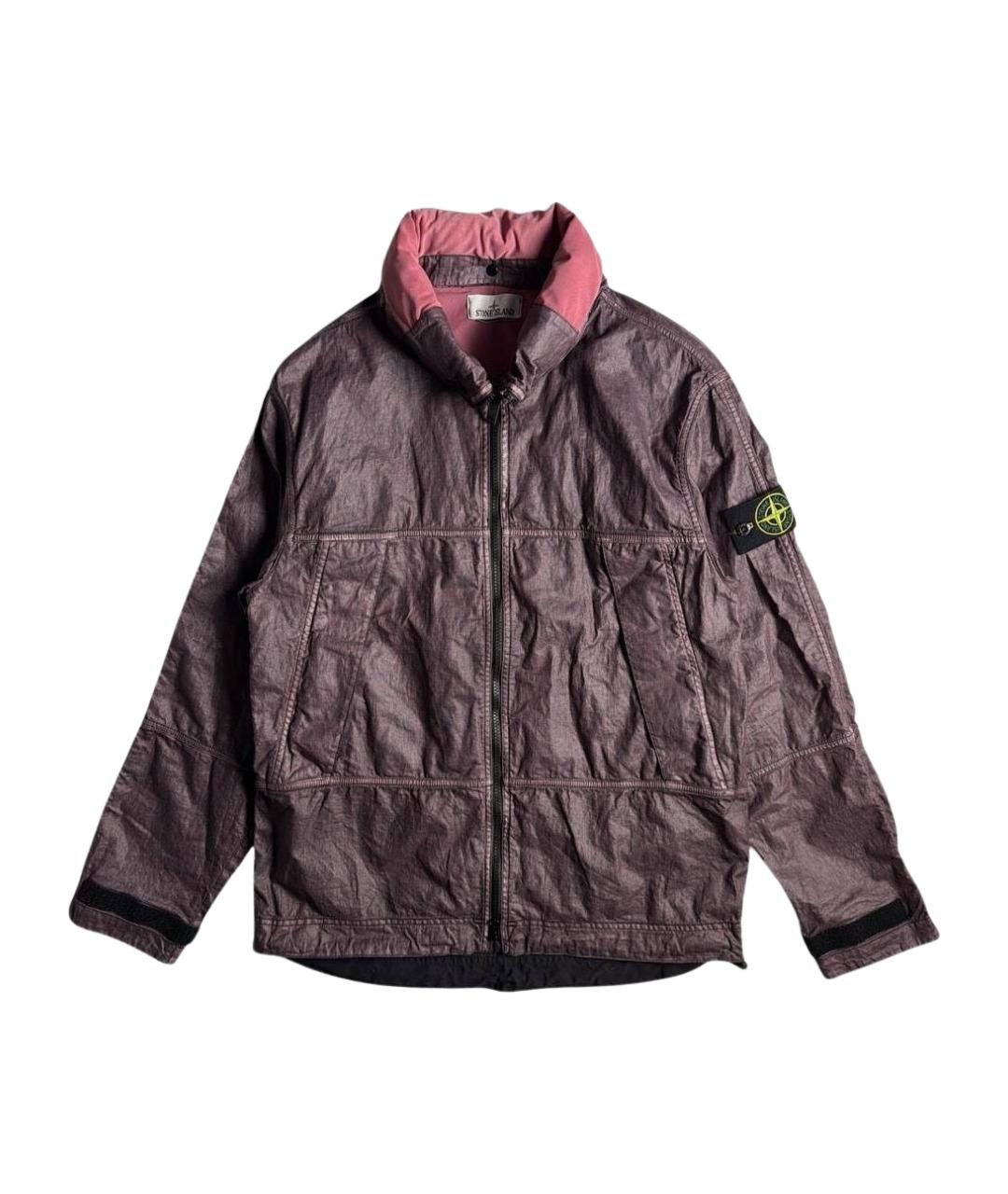 STONE ISLAND Бордовая куртка, фото 1