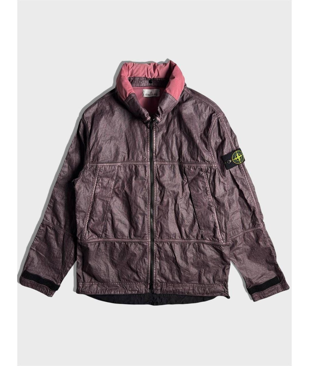 STONE ISLAND Бордовая куртка, фото 6