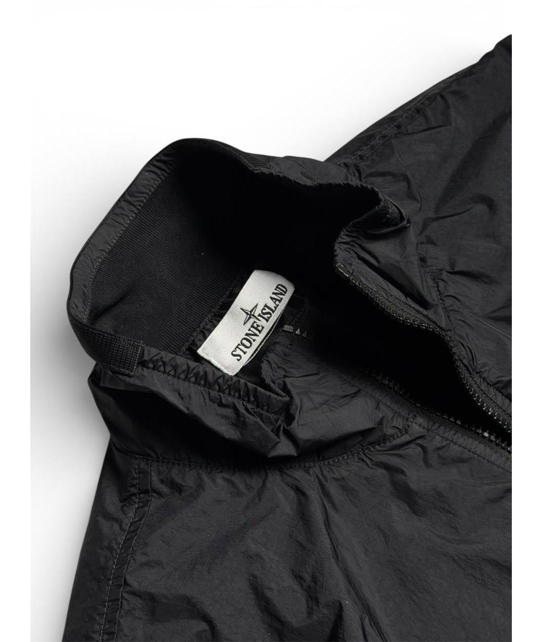 STONE ISLAND Черная куртка, фото 3