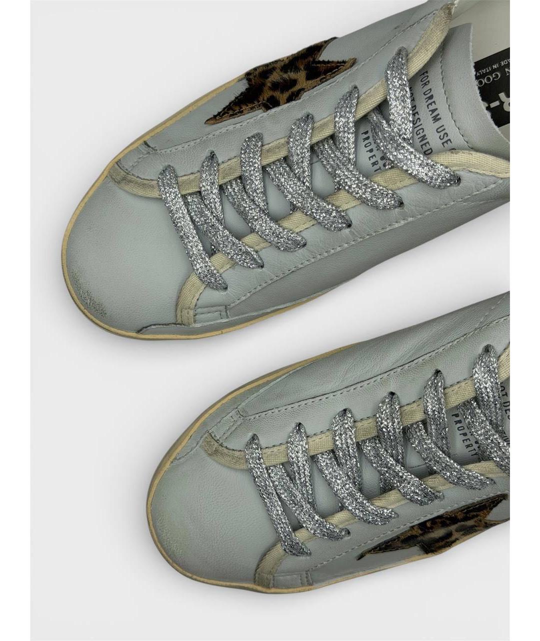 GOLDEN GOOSE DELUXE BRAND Кожаные кеды, фото 3