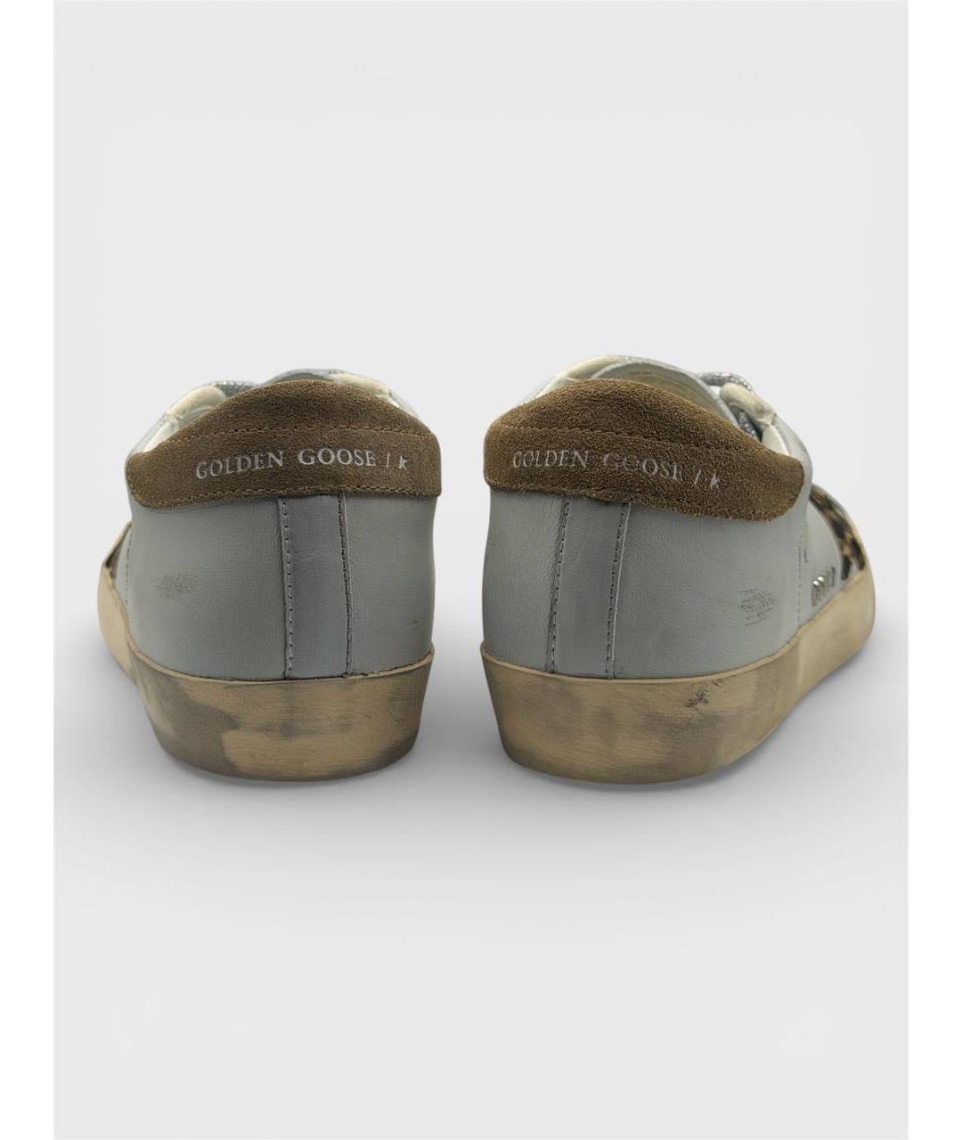 GOLDEN GOOSE DELUXE BRAND Кожаные кеды, фото 4