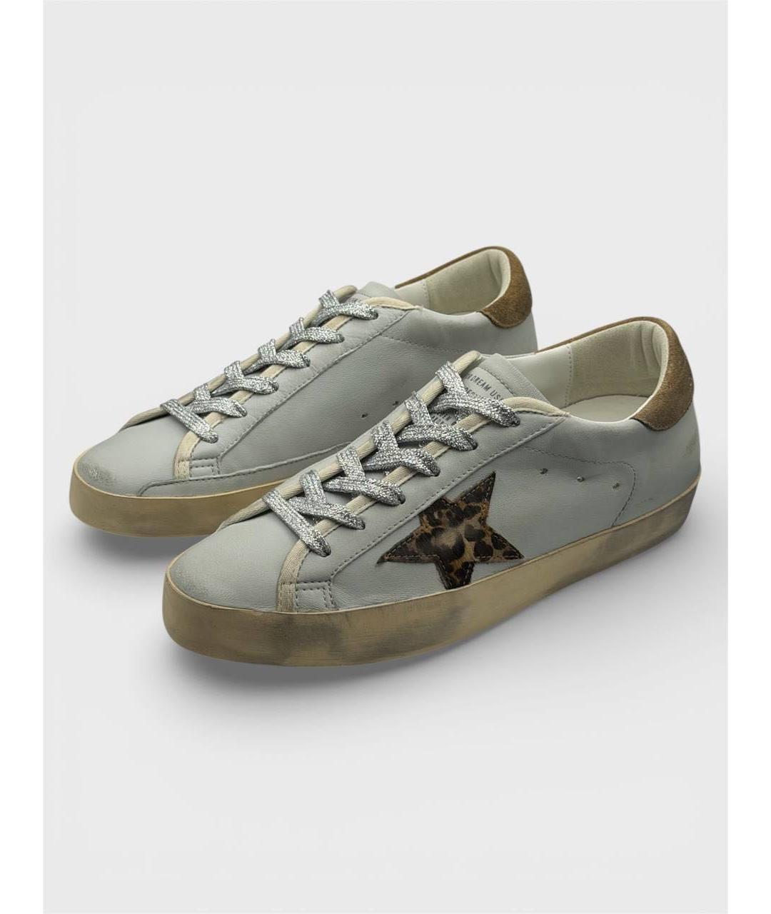 GOLDEN GOOSE DELUXE BRAND Кожаные кеды, фото 2