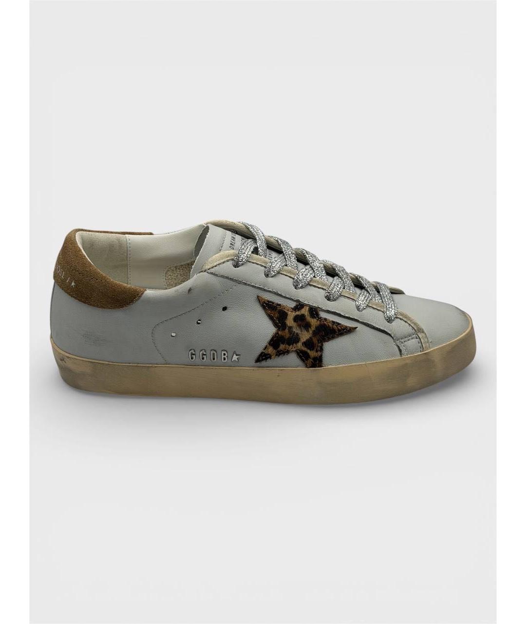 GOLDEN GOOSE DELUXE BRAND Кожаные кеды, фото 6