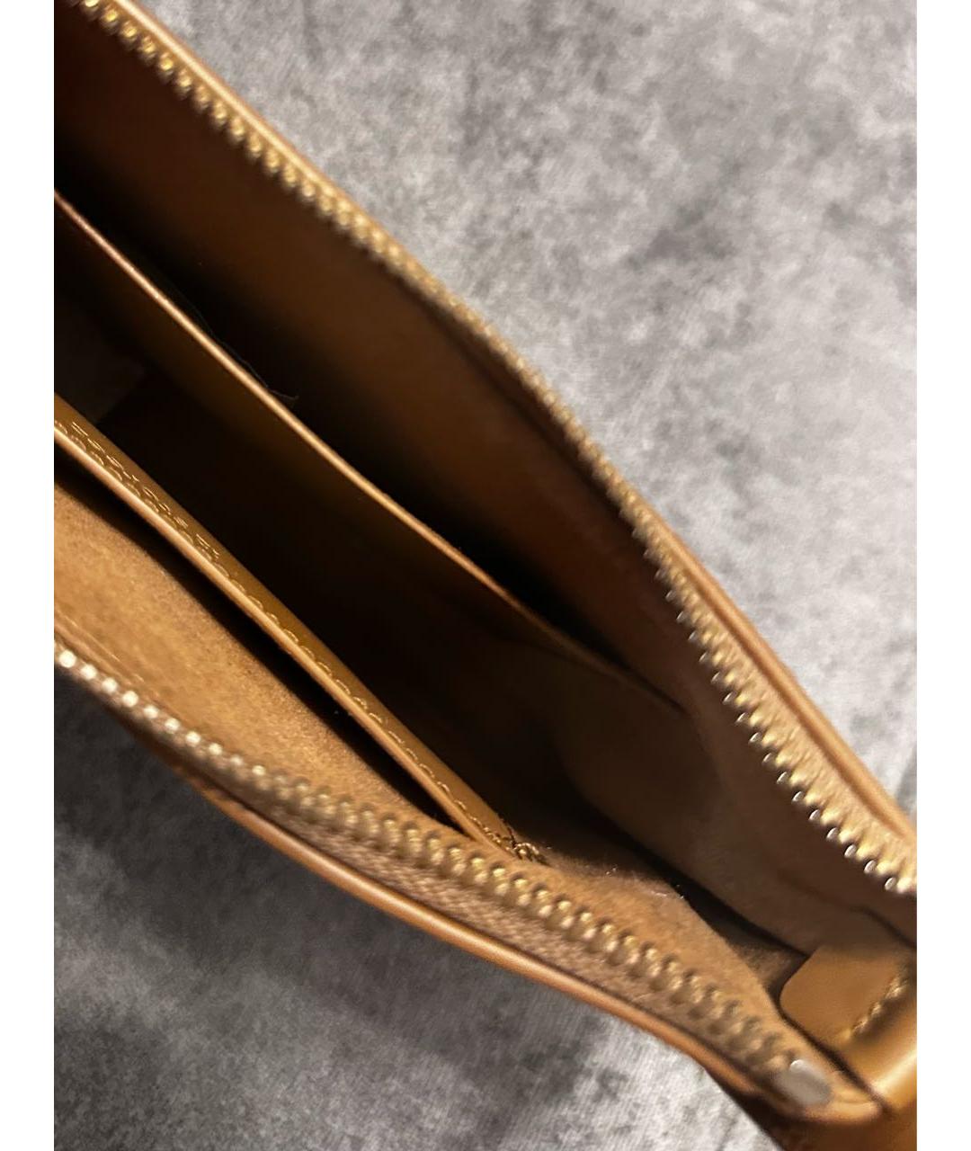 12 STOREEZ Коричневая кожаная сумка с короткими ручками, фото 5