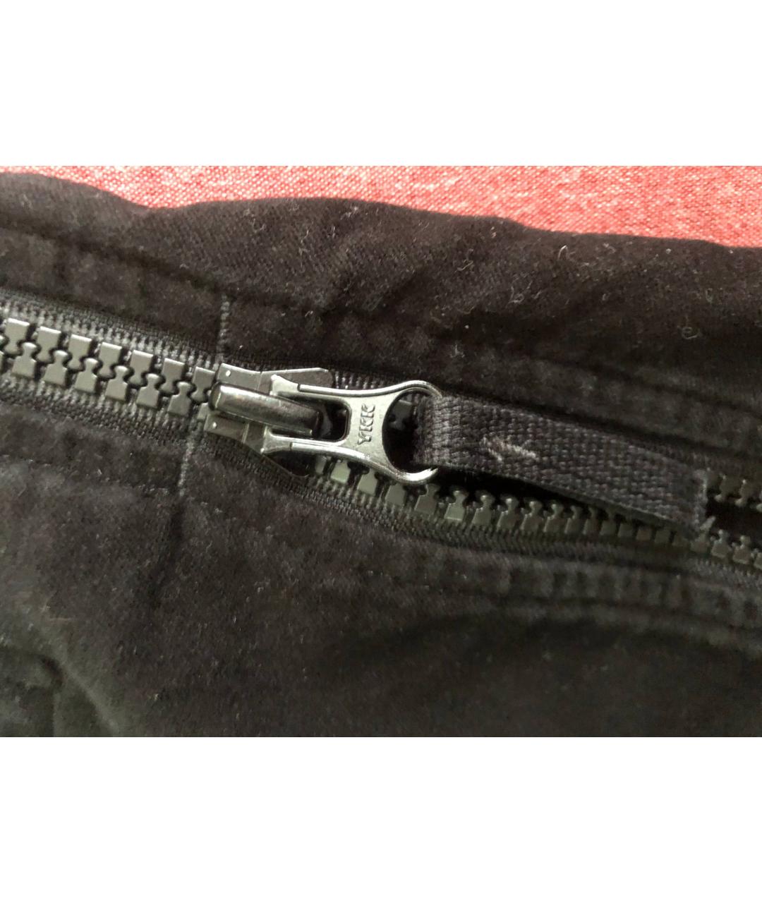 STONE ISLAND SHADOW PROJECT Черные хлопко-эластановые повседневные брюки, фото 6