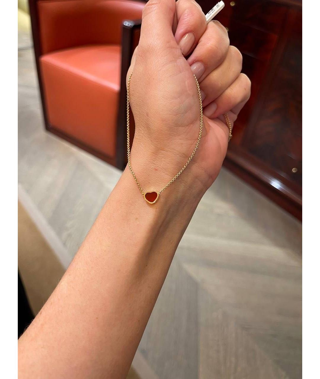 CHOPARD Красная подвеска из розового золота, фото 6