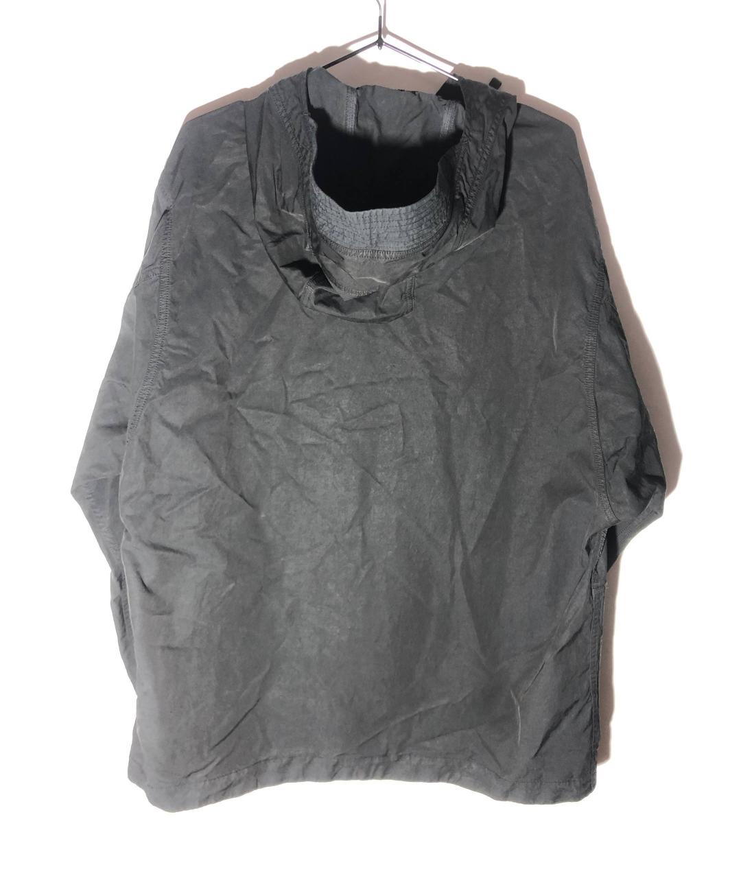 STONE ISLAND Черная хлопковая куртка, фото 3