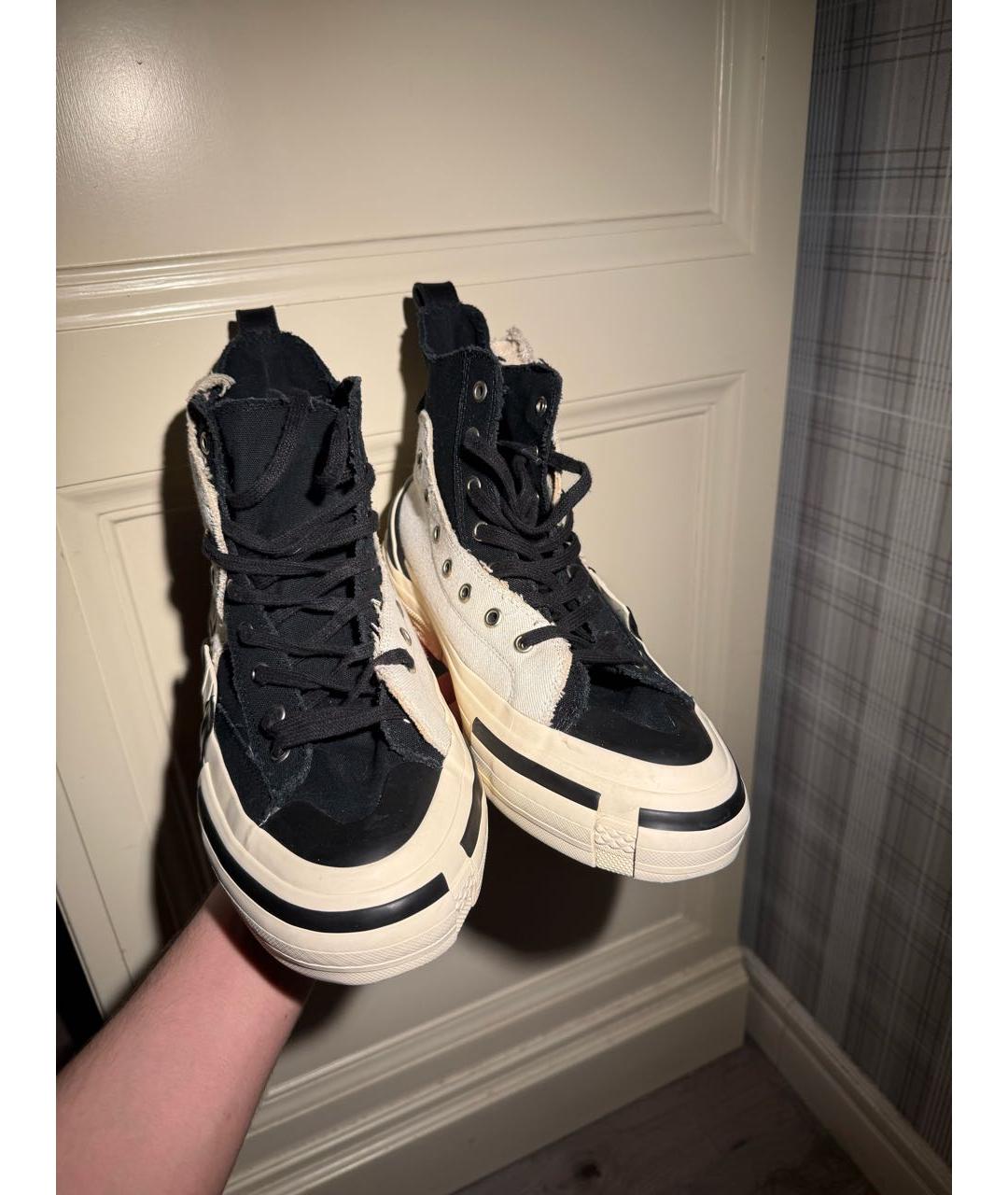 YOHJI YAMAMOTO Мульти текстильные высокие кроссовки / кеды, фото 2