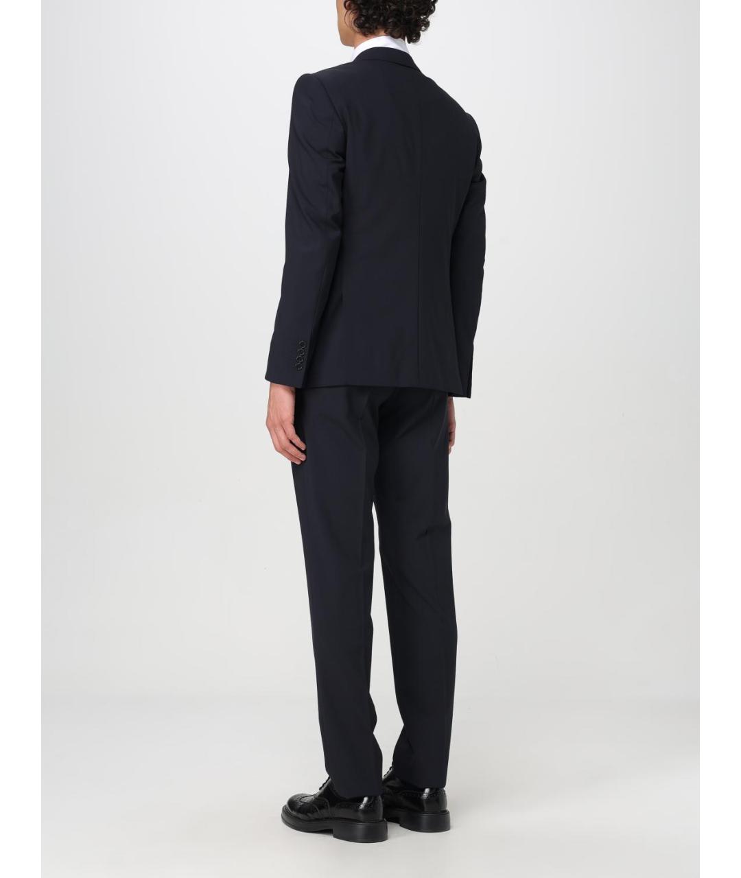 EMPORIO ARMANI Синий классический костюм, фото 3