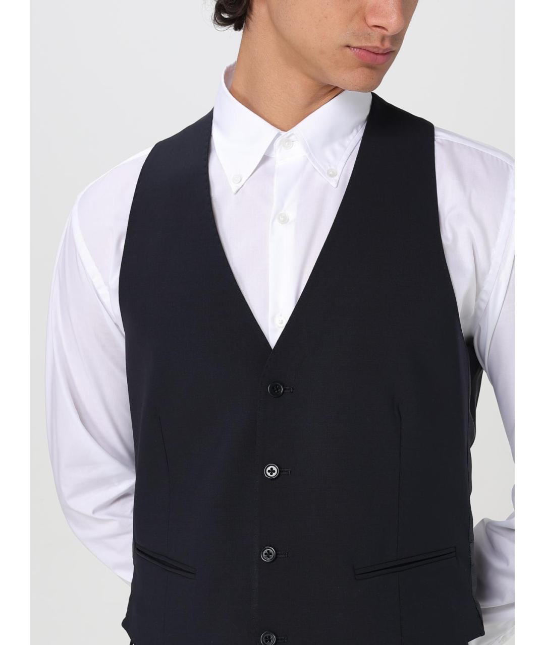 EMPORIO ARMANI Синий классический костюм, фото 6