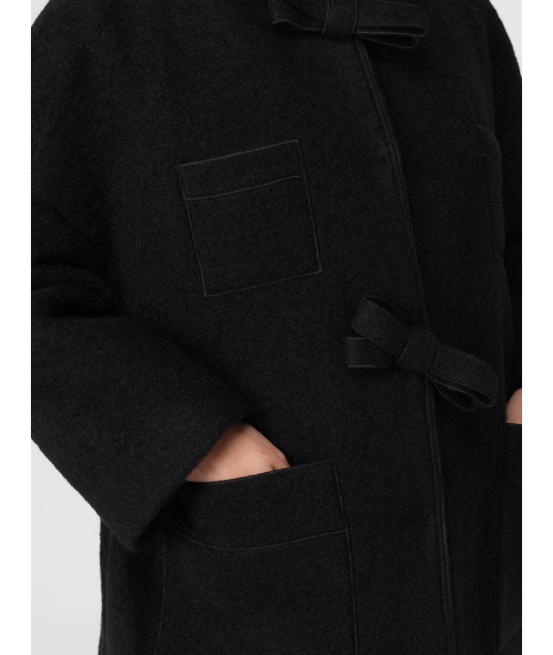 GIAMBATTISTA VALLI Черное пальто, фото 5