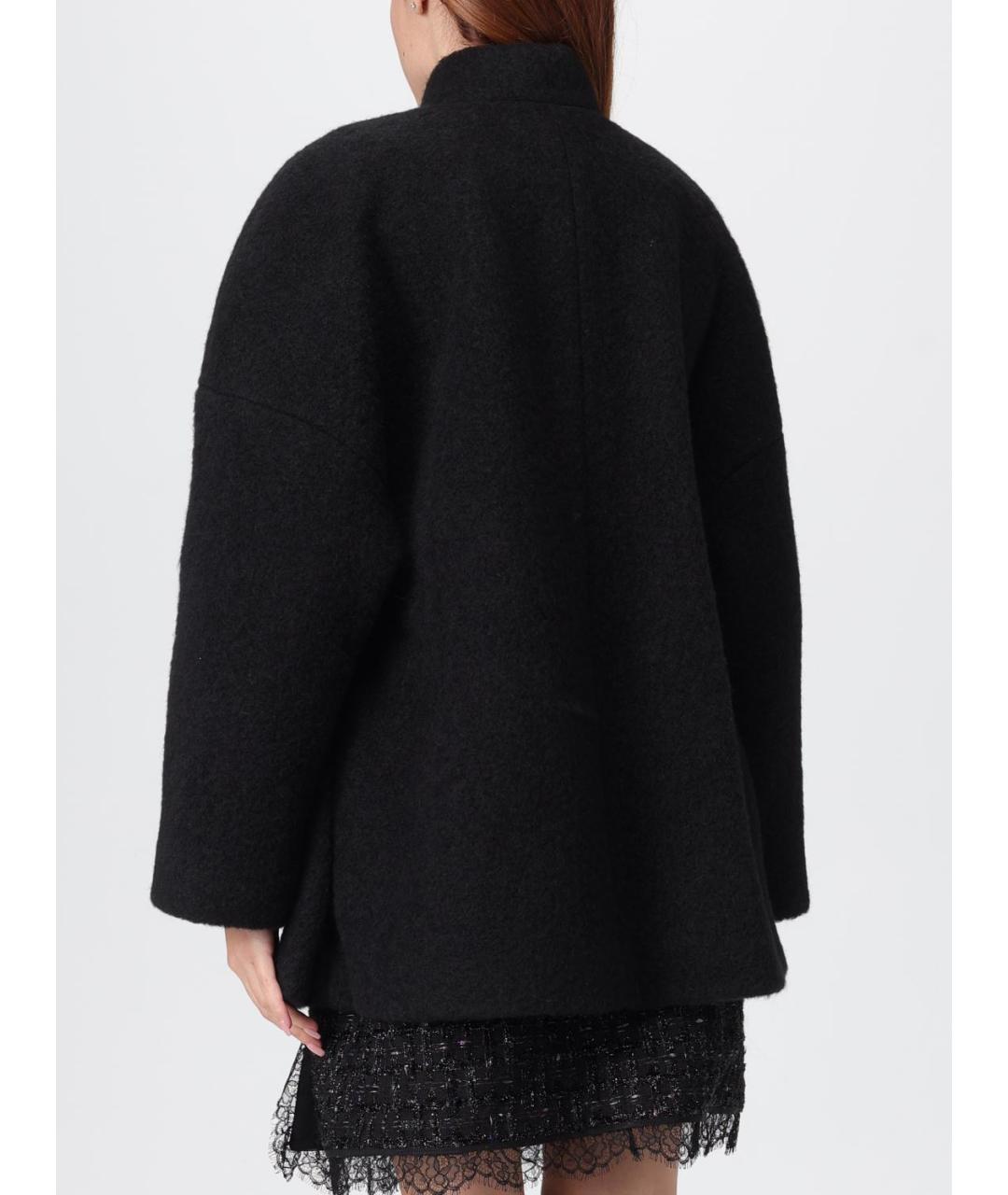 GIAMBATTISTA VALLI Черное пальто, фото 3