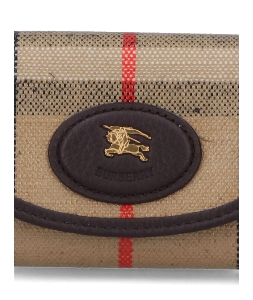 BURBERRY Бежевый кошелек, фото 4