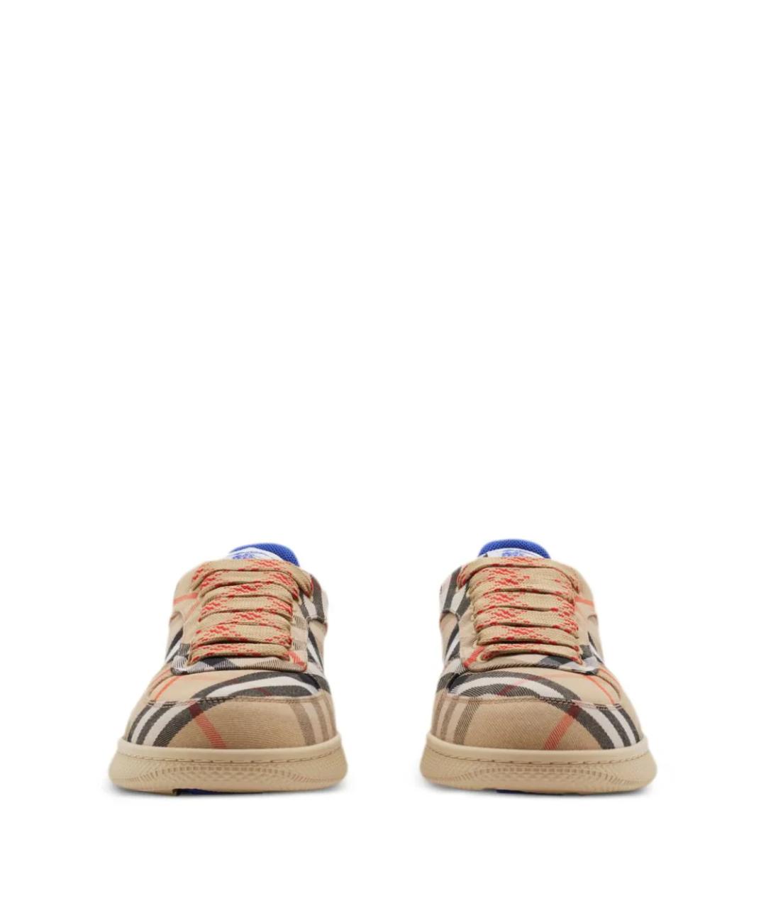 BURBERRY Бежевые кроссовки, фото 2