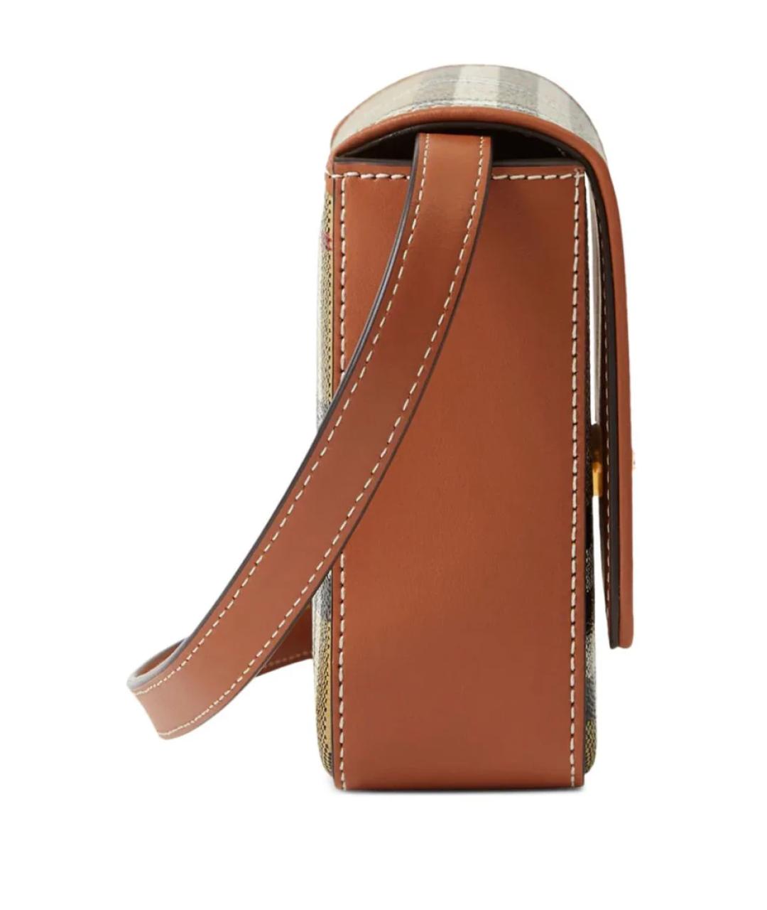 BURBERRY Бежевая сумка через плечо, фото 4