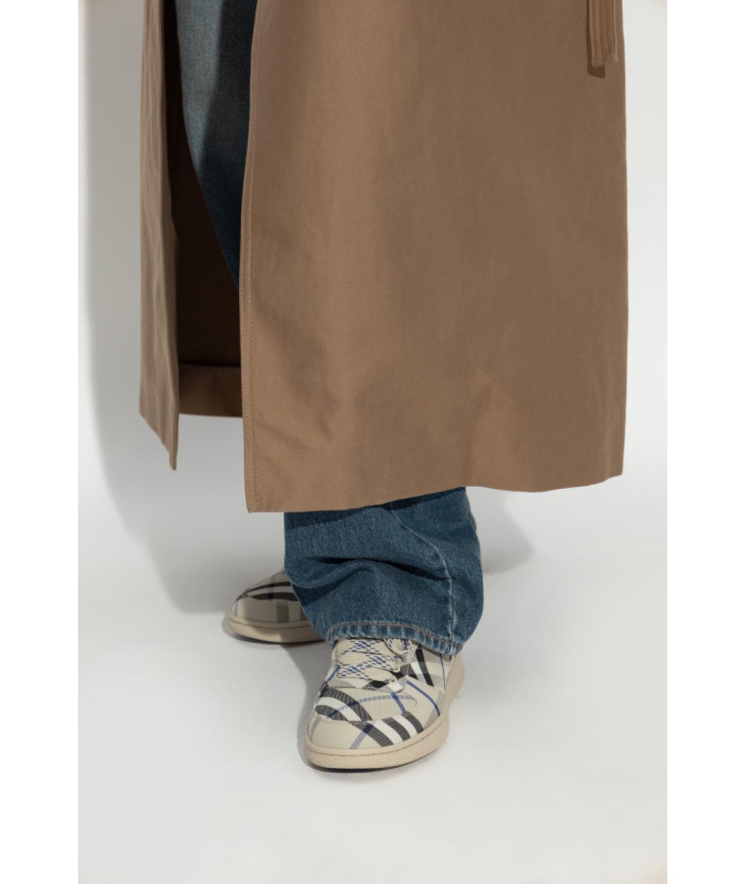 BURBERRY Серые кроссовки, фото 2