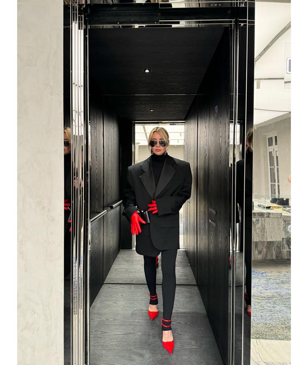 FERRAGAMO Красные туфли из лакированной кожи, фото 8