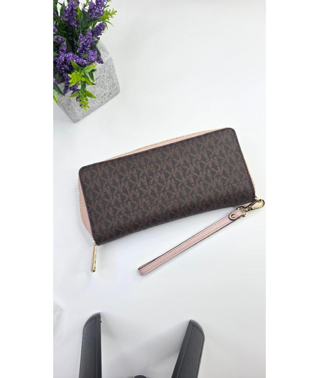 MICHAEL KORS Коричневый кошелек, фото 2