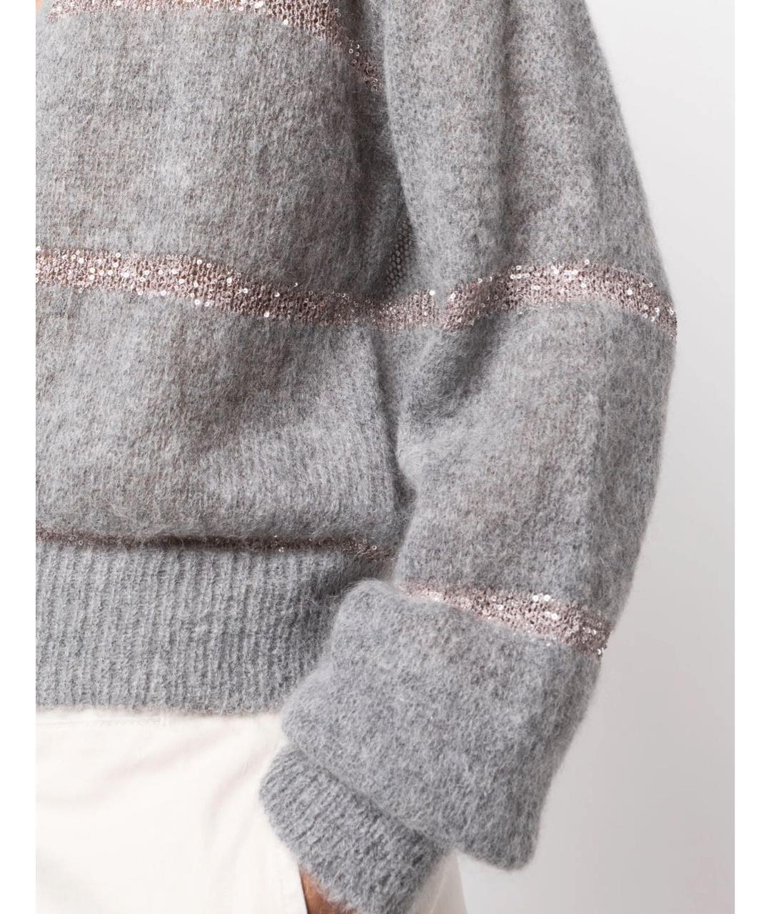 FABIANA FILIPPI Серый костюм с юбками, фото 3