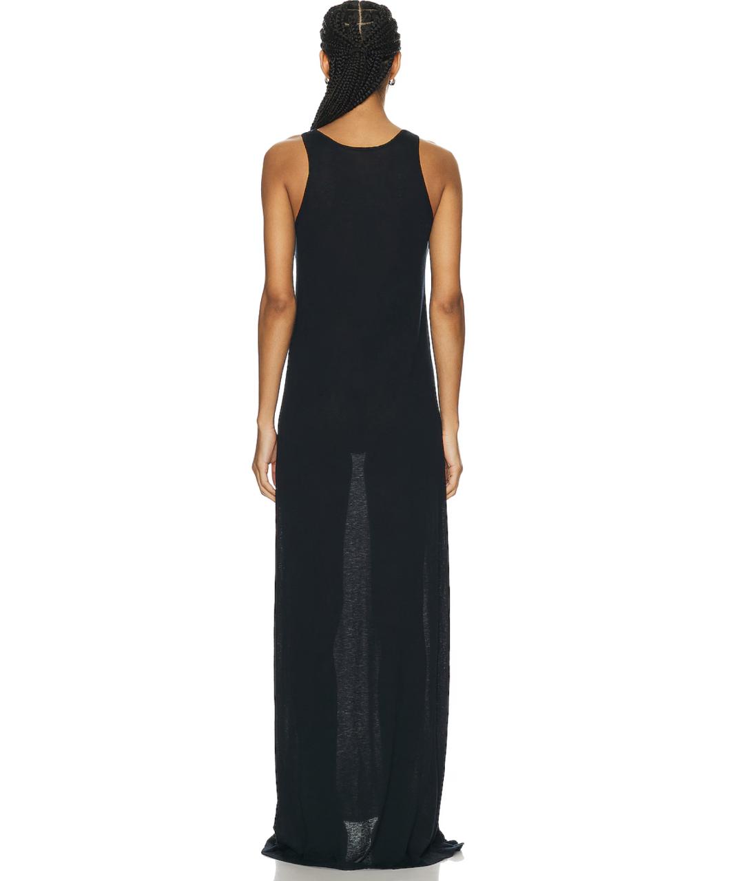 THE ROW Темно-синее хлопковое платье, фото 3