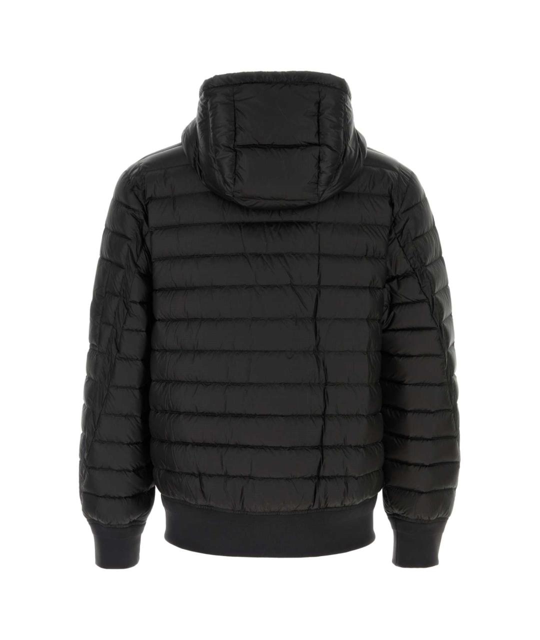 CP COMPANY Черный полиамидовый пуховик, фото 2