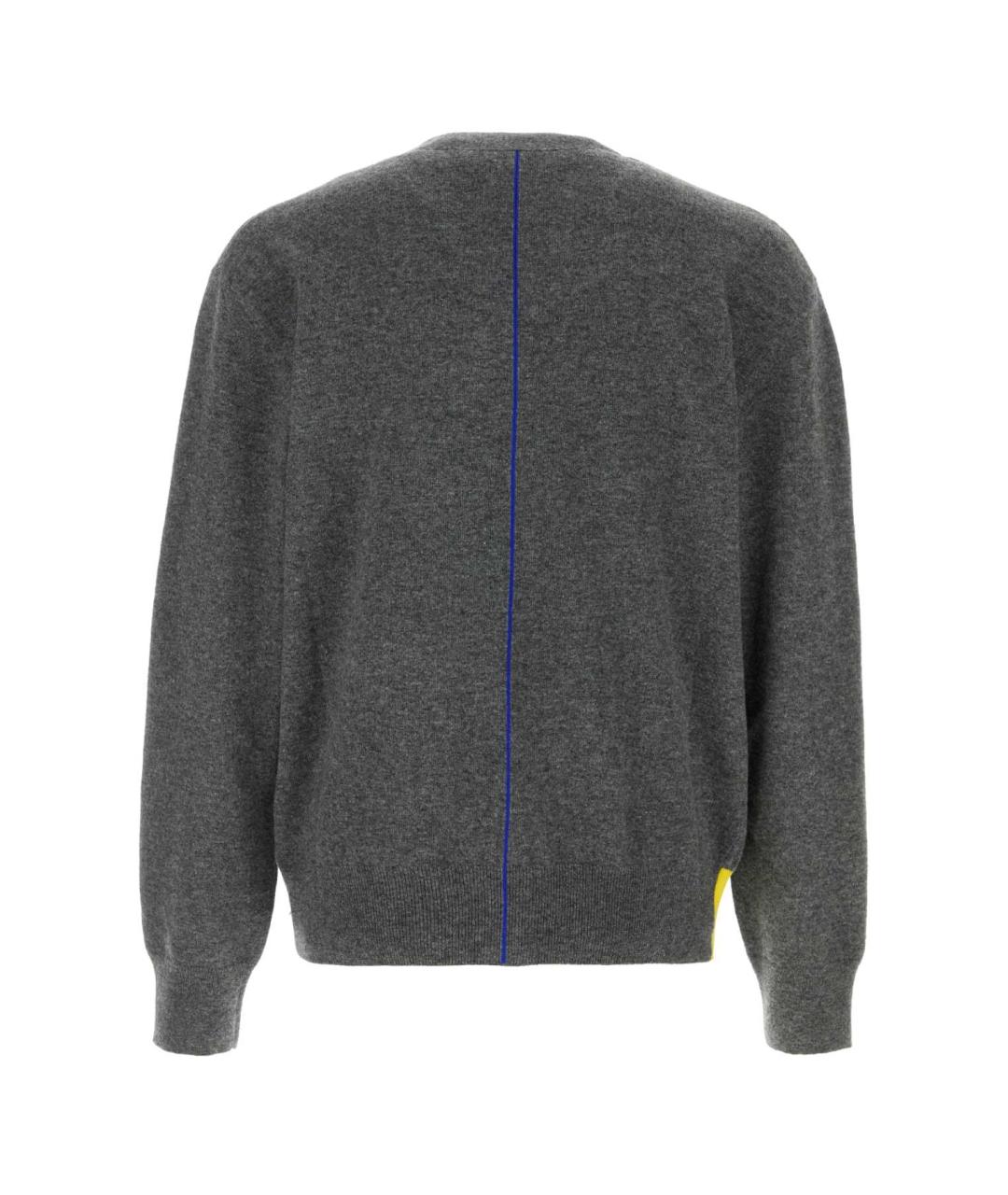 LOEWE Серый шерстяной кардиган, фото 2