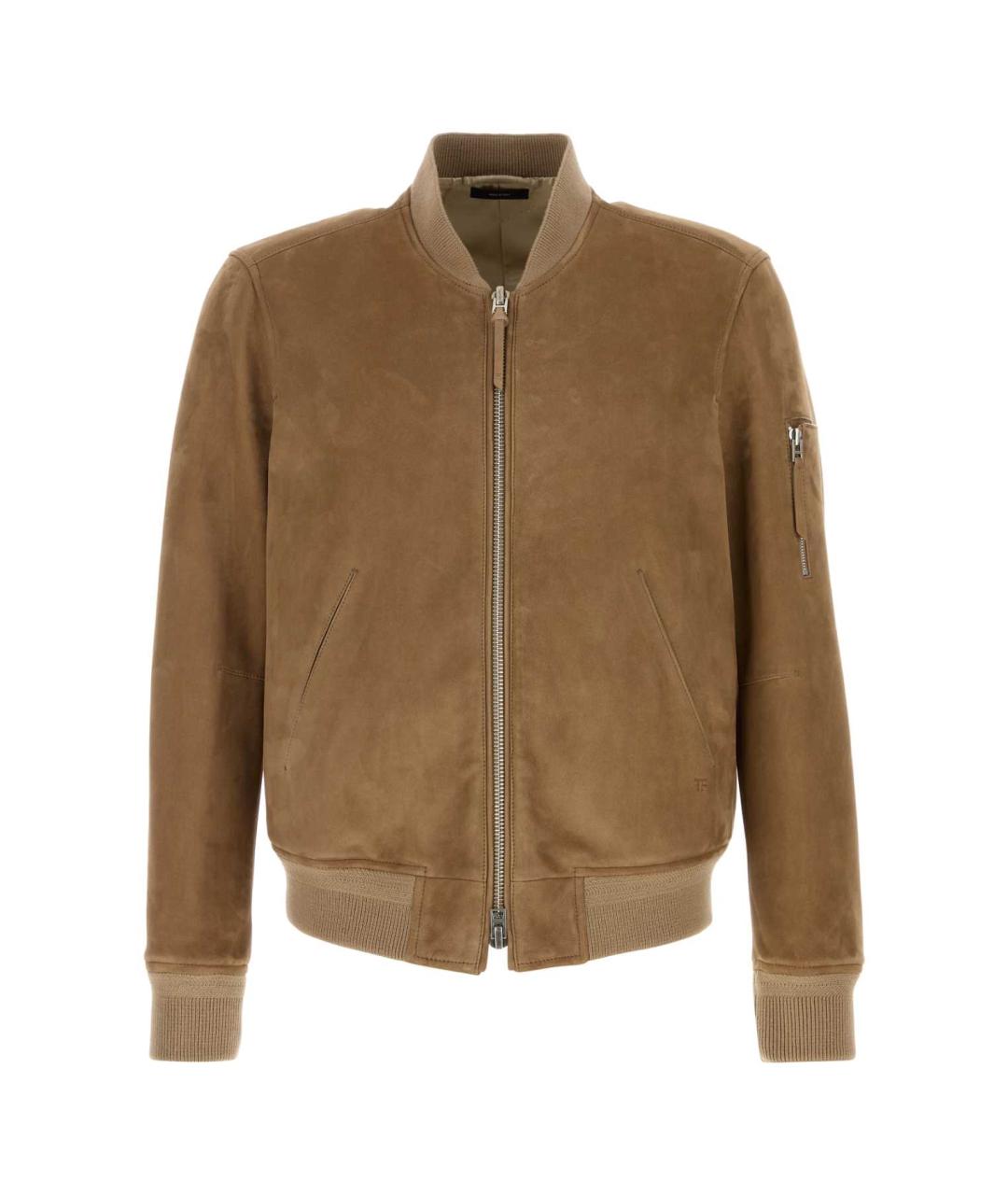 TOM FORD Бежевая хлопковая куртка, фото 1