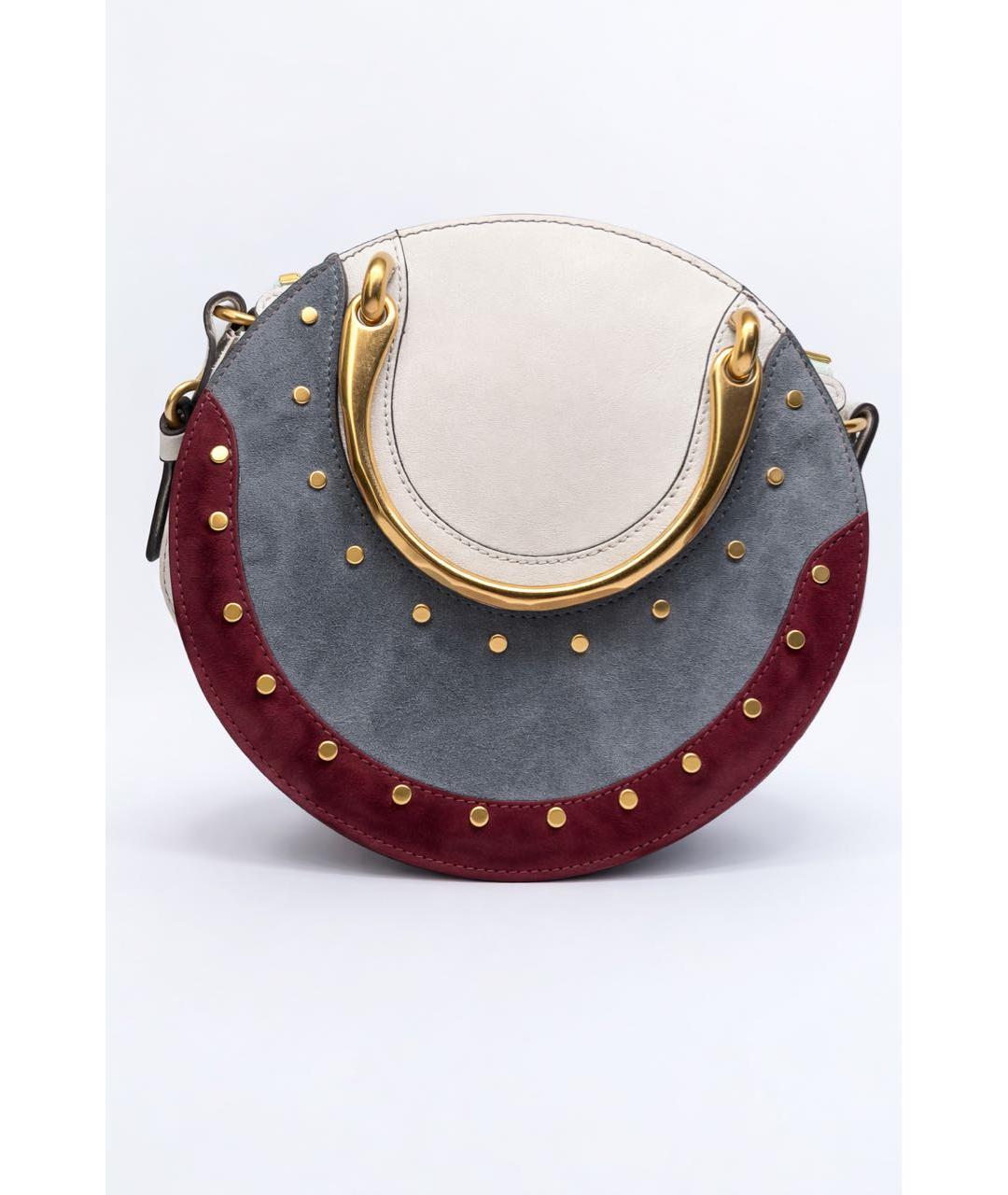 CHLOE Мульти замшевая сумка через плечо, фото 2