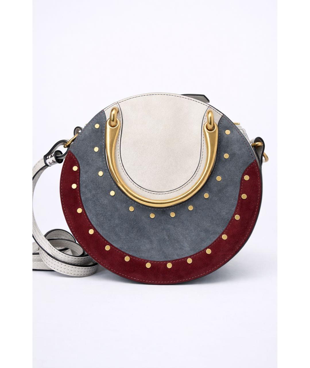 CHLOE Мульти замшевая сумка через плечо, фото 8