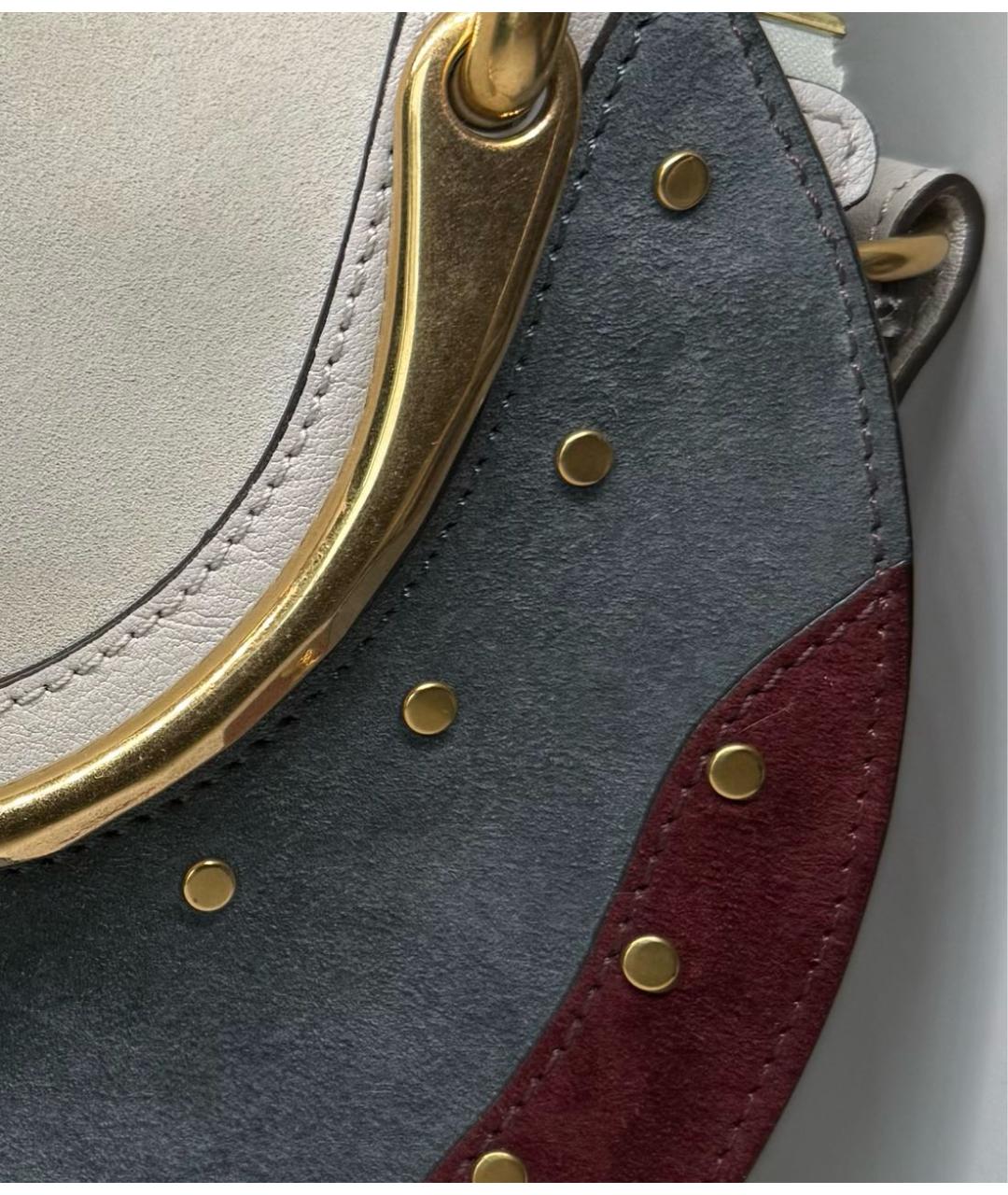 CHLOE Мульти замшевая сумка через плечо, фото 7