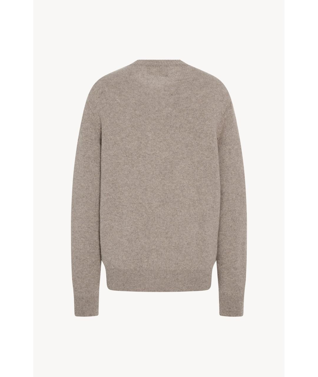 THE ROW Бежевый кашемировый джемпер / свитер, фото 2