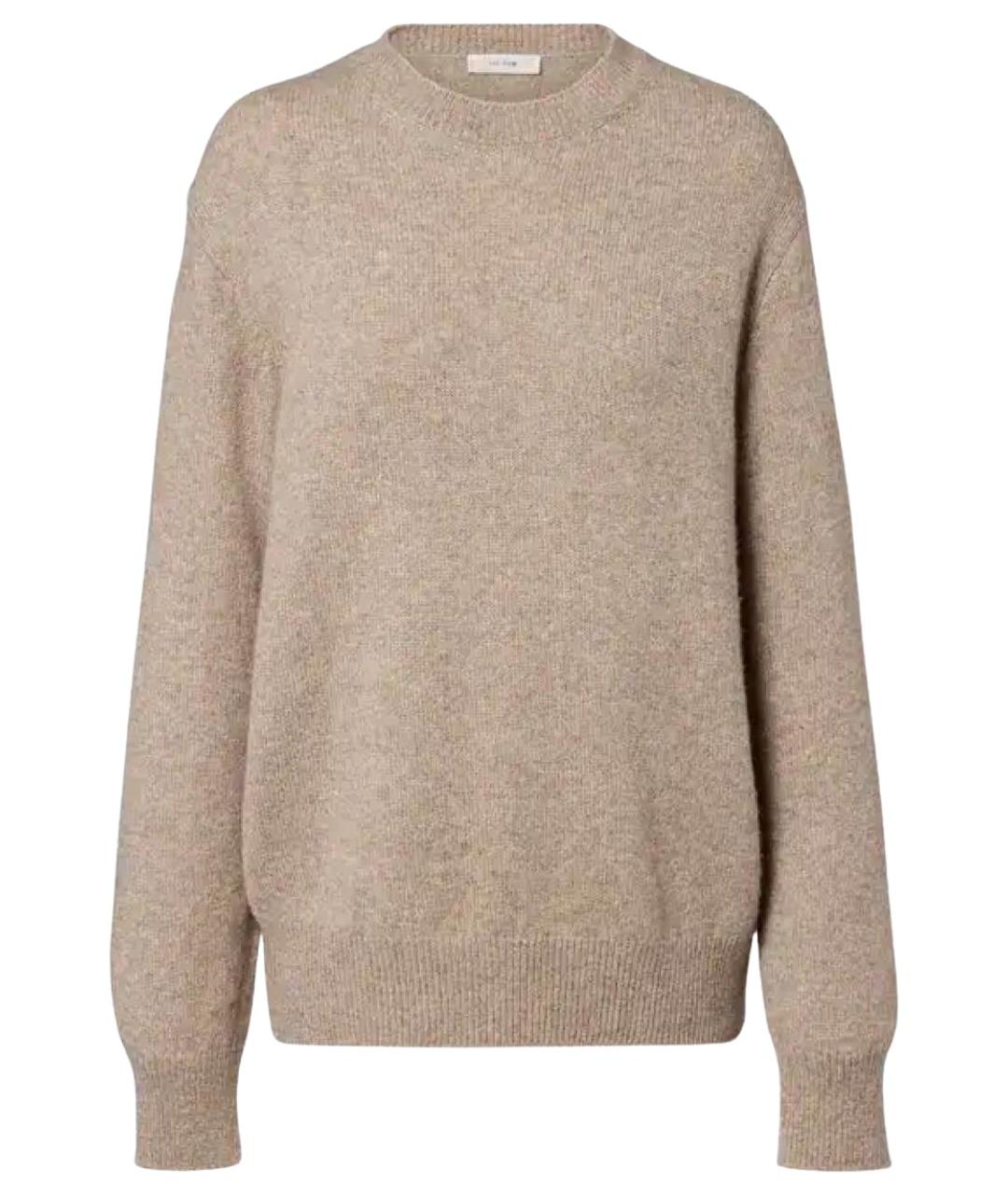 THE ROW Бежевый кашемировый джемпер / свитер, фото 1