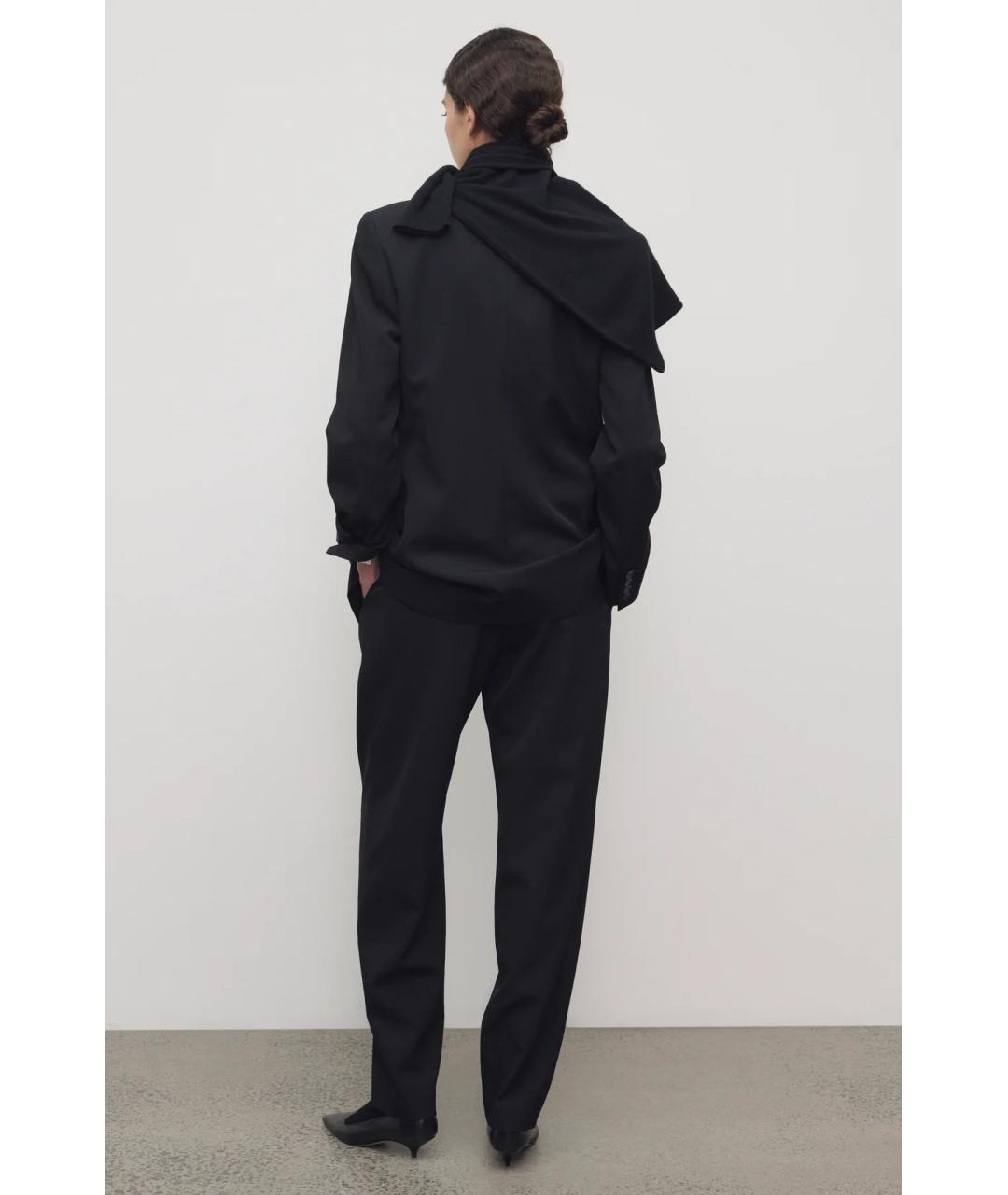 THE ROW Черный шерстяной жакет/пиджак, фото 6