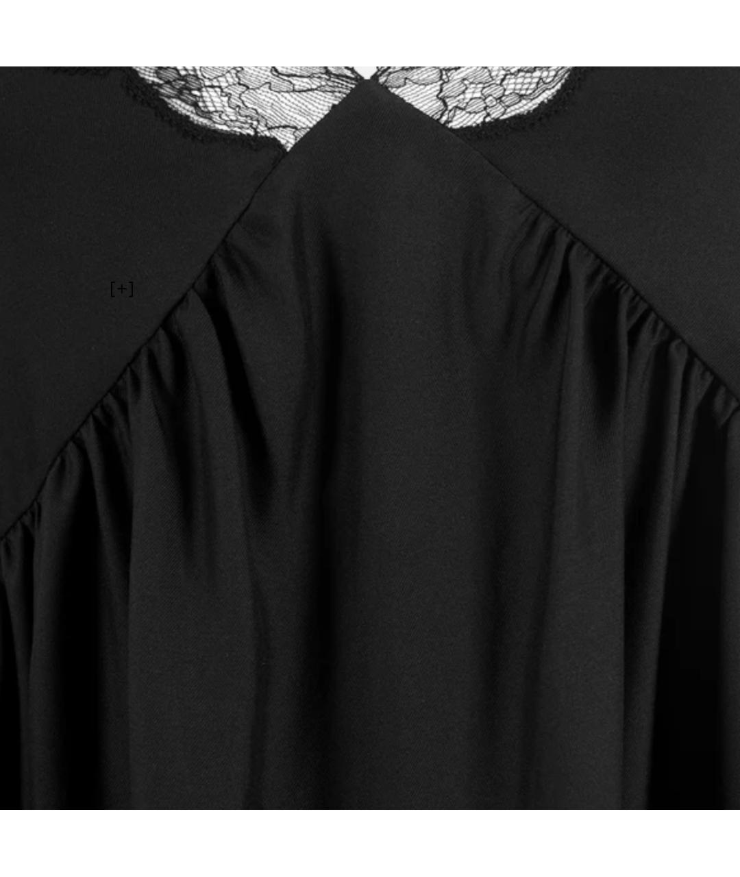 THE ROW Черное шелковое коктейльное платье, фото 3