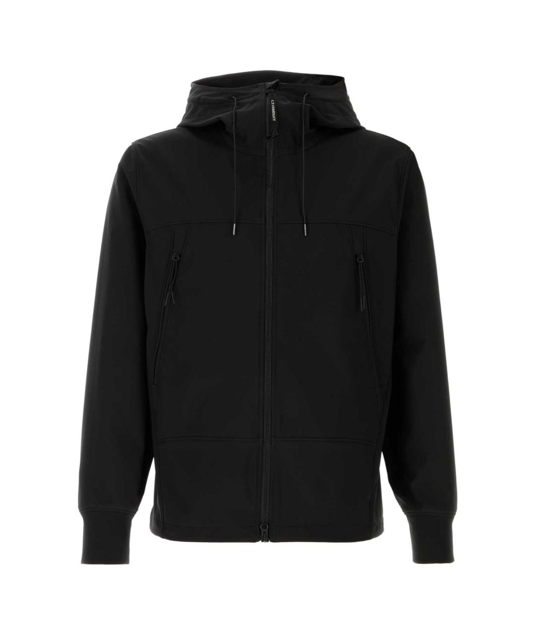 CP COMPANY Черная полиэстеровая куртка, фото 1